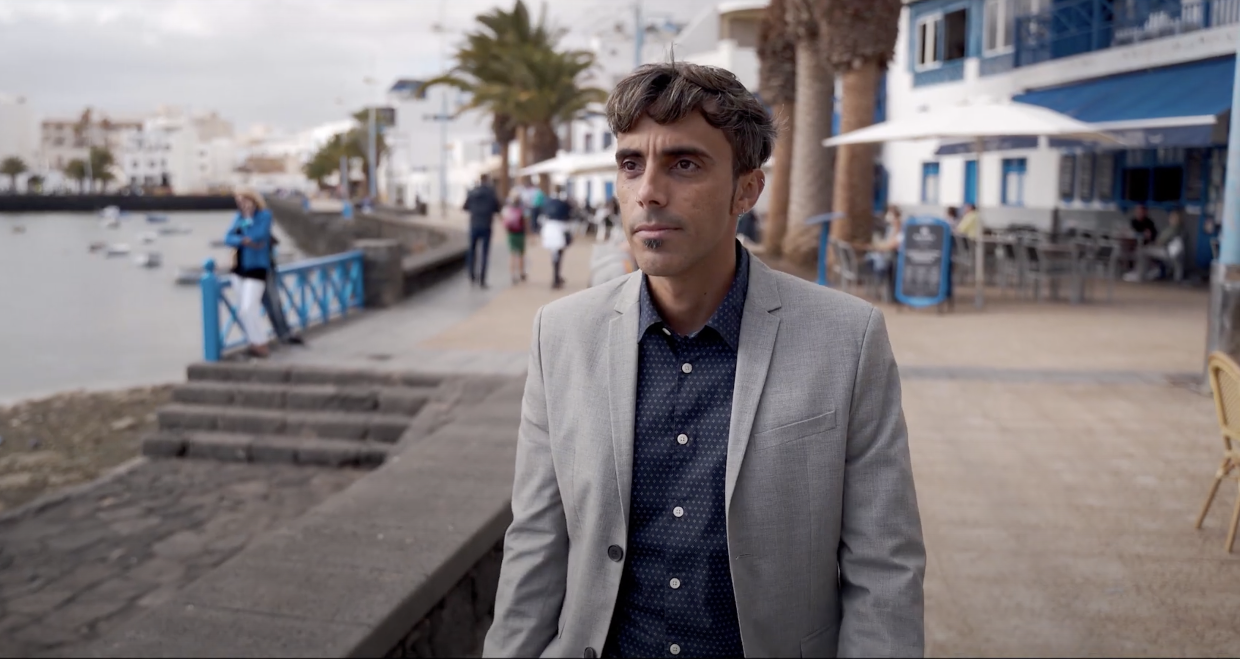 Nahum Cabrera, coordinador en Lanzarote del partido Reunir Canarias y miembro de la Asociación Lánzate. Imagen: Gobierno de Canarias