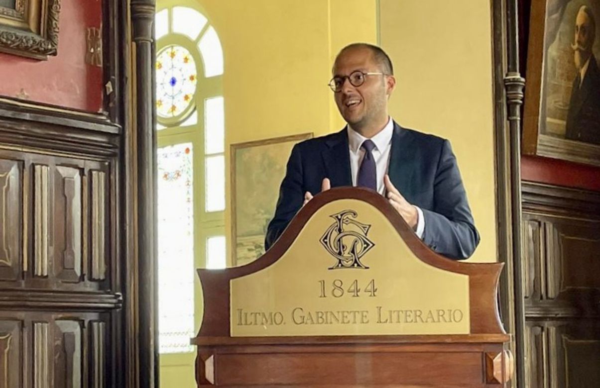 El magistrado Juez Decano de Arrecife y del Juzgado de Primera Instancia nº 2 y Portavoz Provincial de la Asociación Judicial Francisco de Vitoria, Adalberto de la Cruz