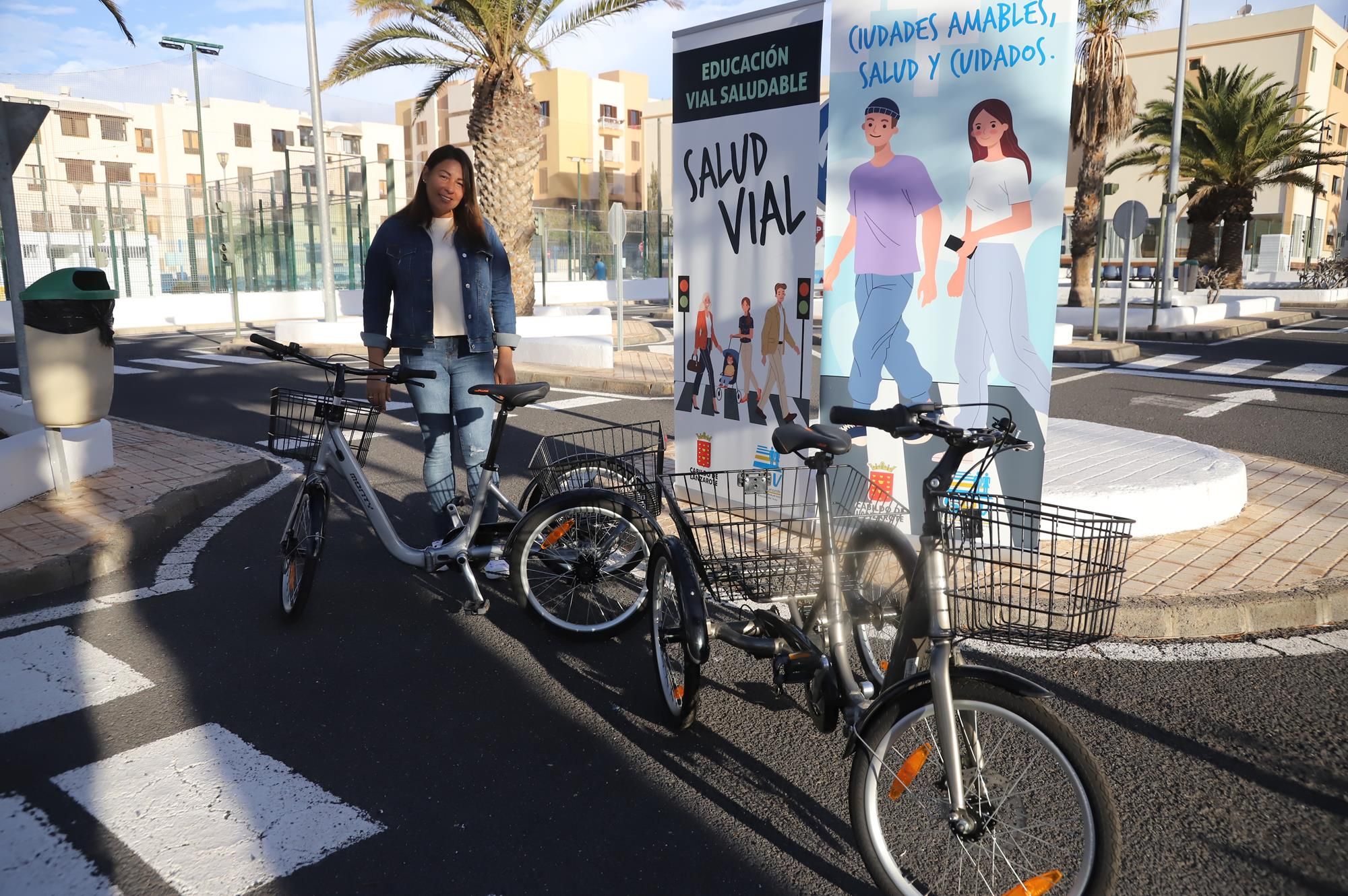 Triciclos adaptados adquiridos por el Cabildo de Lanzarote
