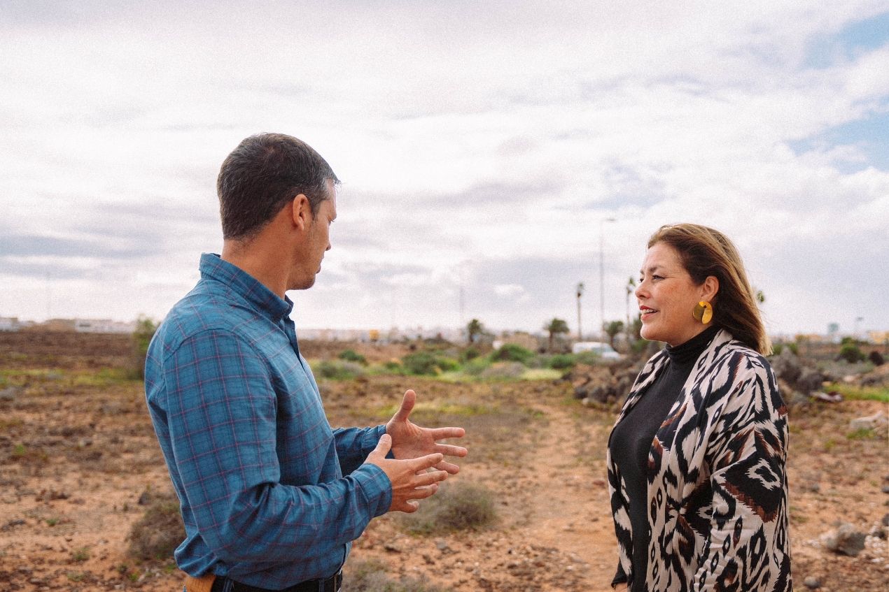 Astrid Pérez y Eduardo Placeres