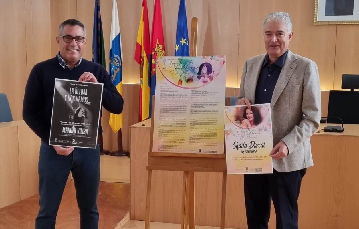 Presentación del cartel de las fiestas de La Candelaria de Tías