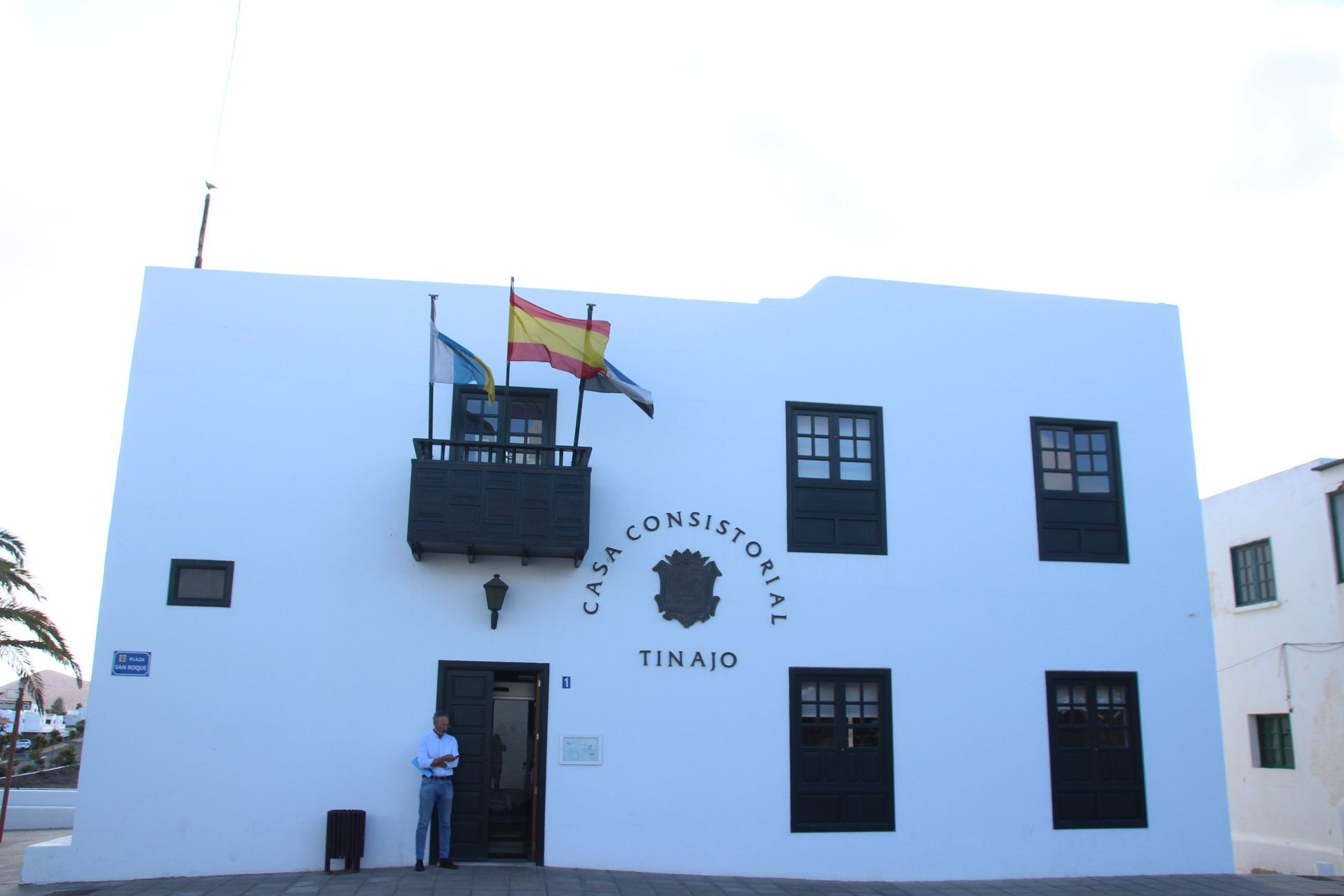 Fachada del Ayuntamiento de Tinajo