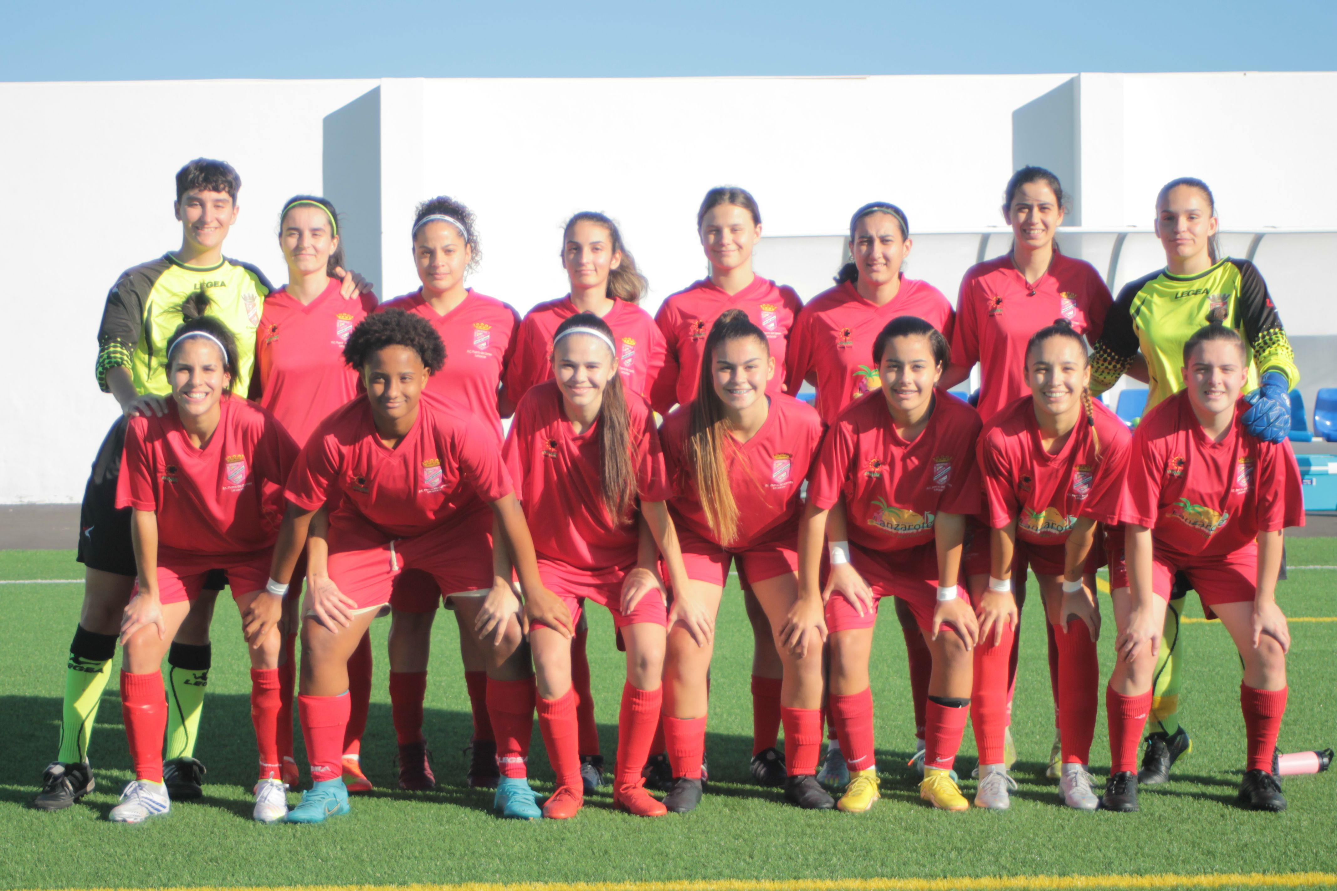 Jugadoras del FC Puerto del Carmen