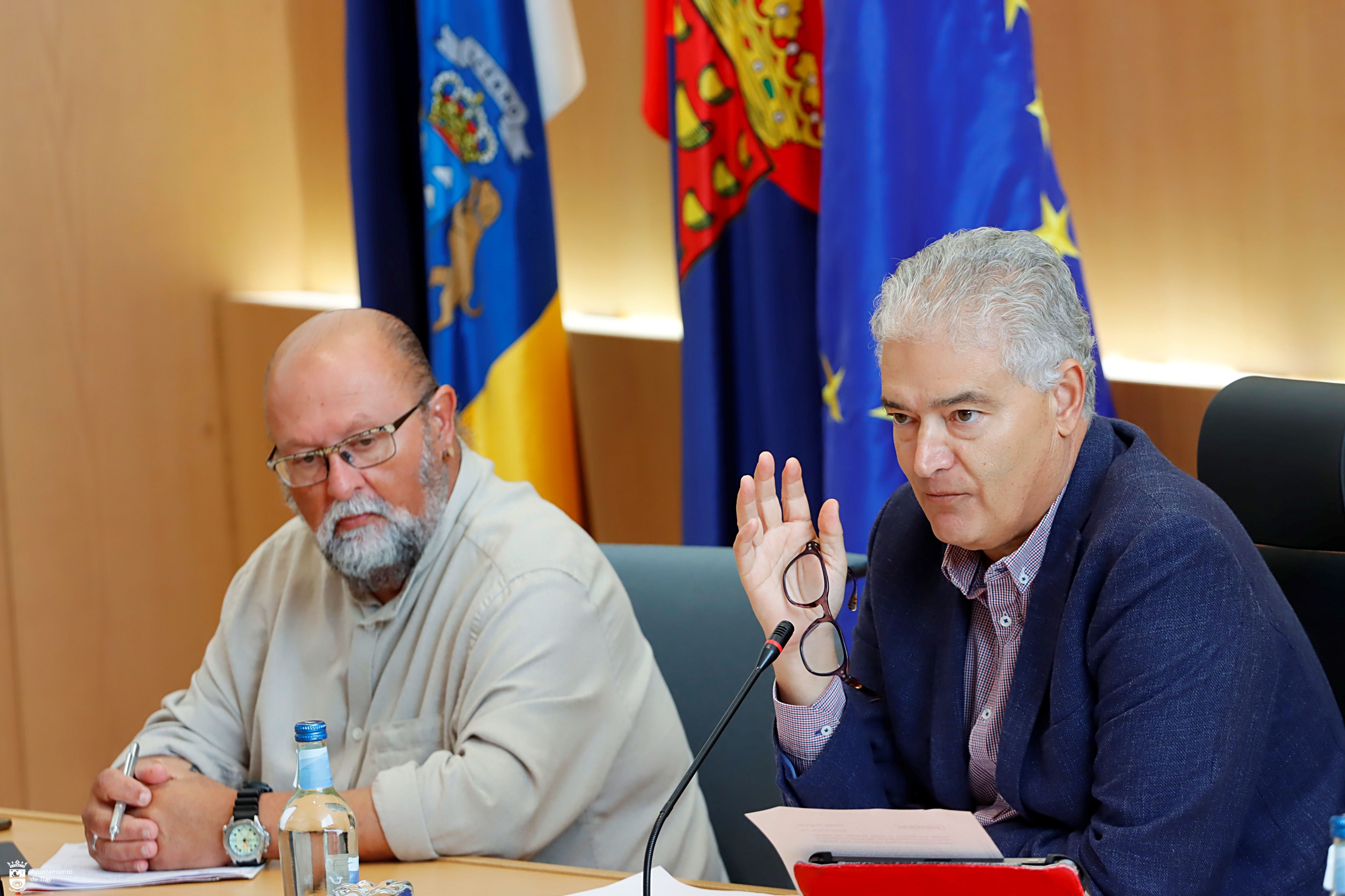 Sesión plenaria ordinaria del Ayuntamiento de Tías