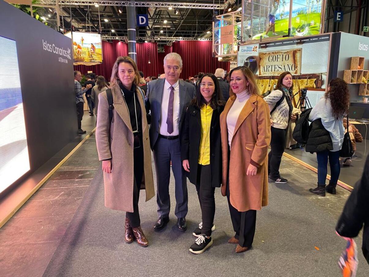 El alcalde de Tías, José Juan Cruz, en Fitur