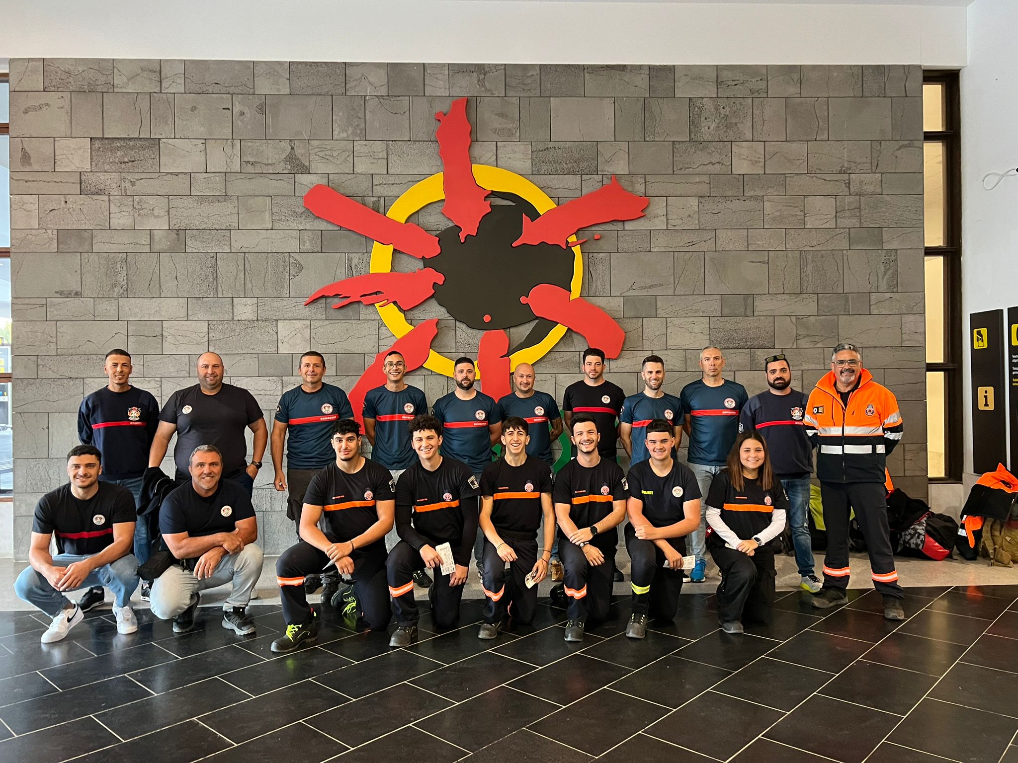 Los Bomberos Voluntarios de Lanzarote viajan a Tenerife para realizar unas jornadas intensivas de formación