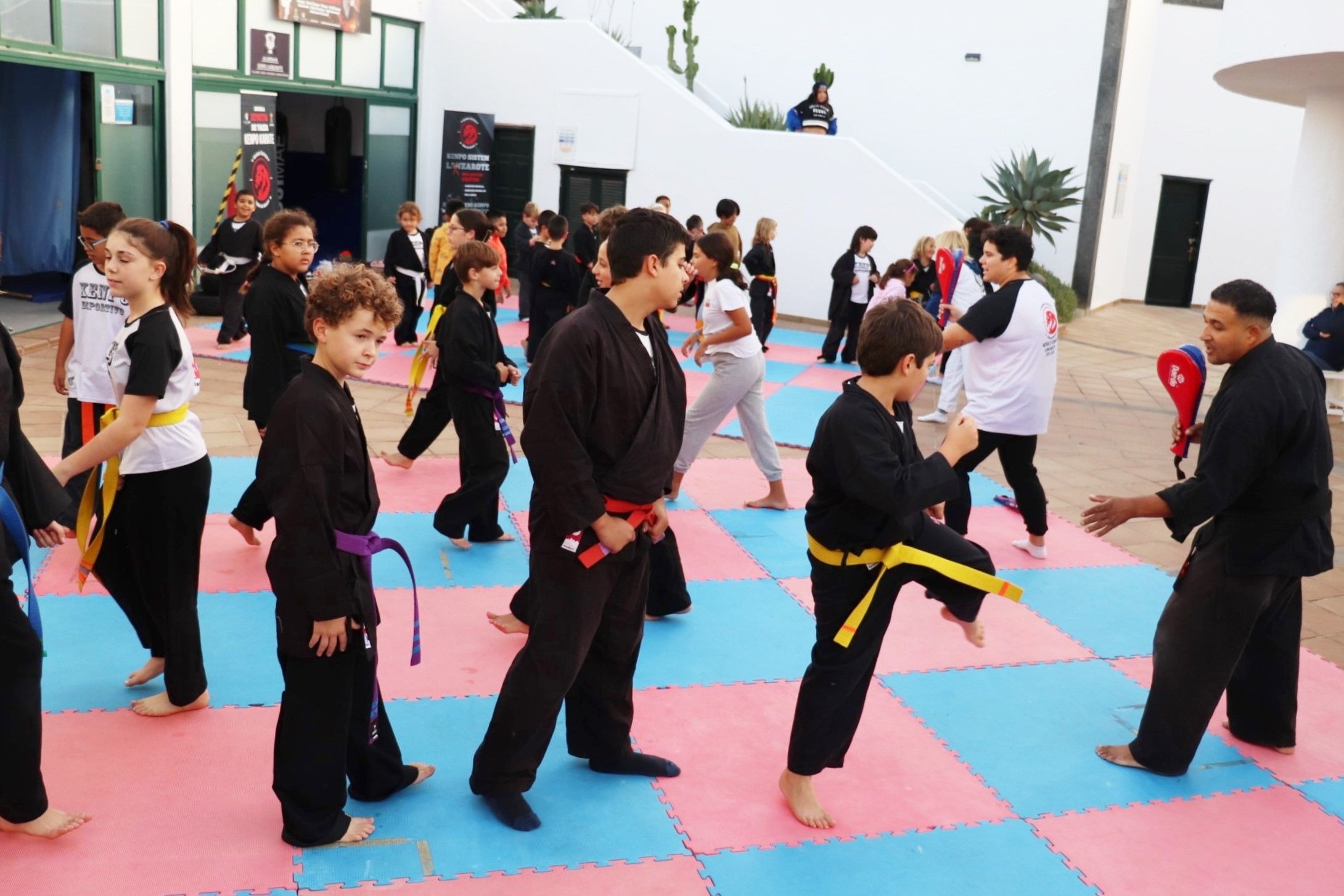 Entrenamiento de Kenpo en Playa Blanca