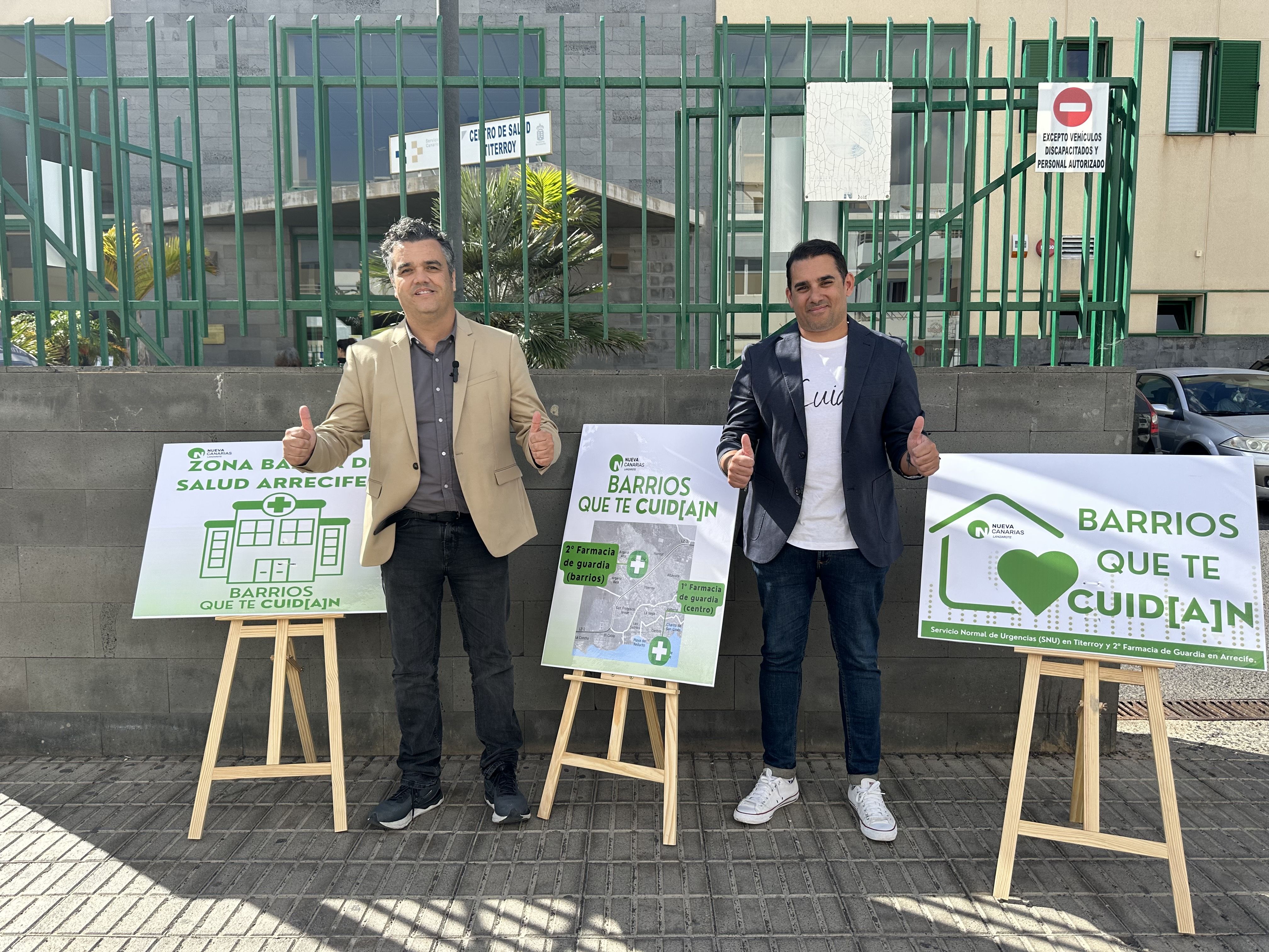 NC presenta 'Barrios que te cuidan' en Arrecife