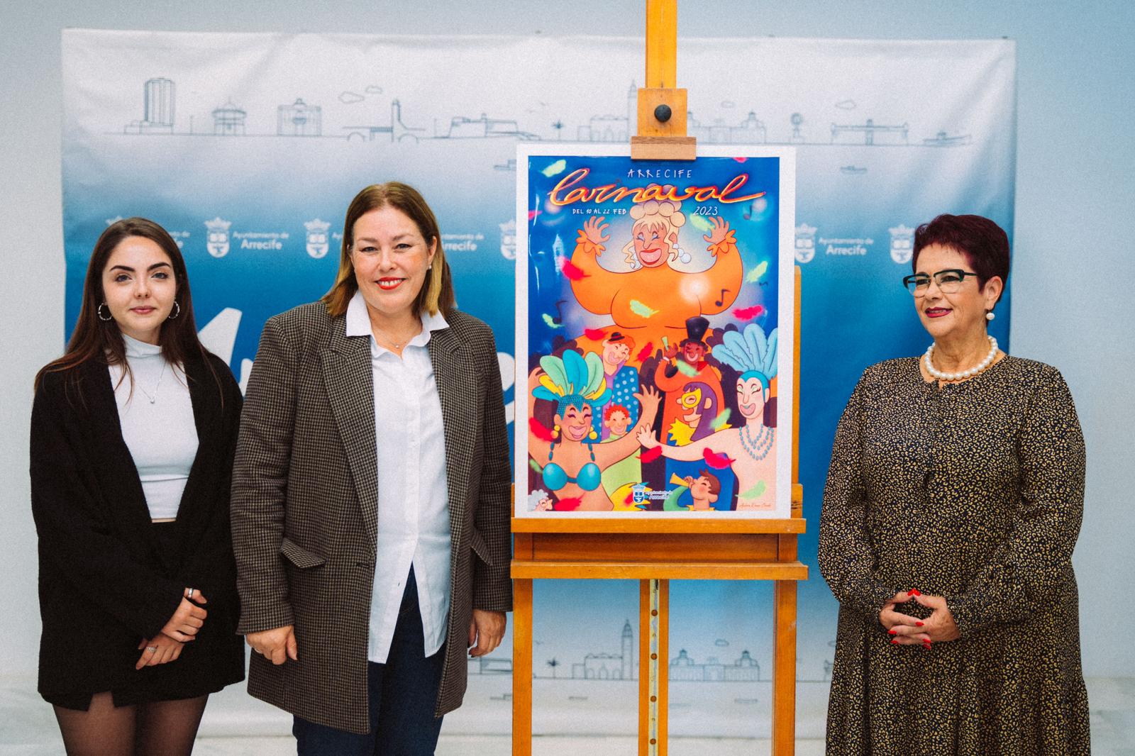 Presentacion del cartel de Carnaval Arrecife 2023