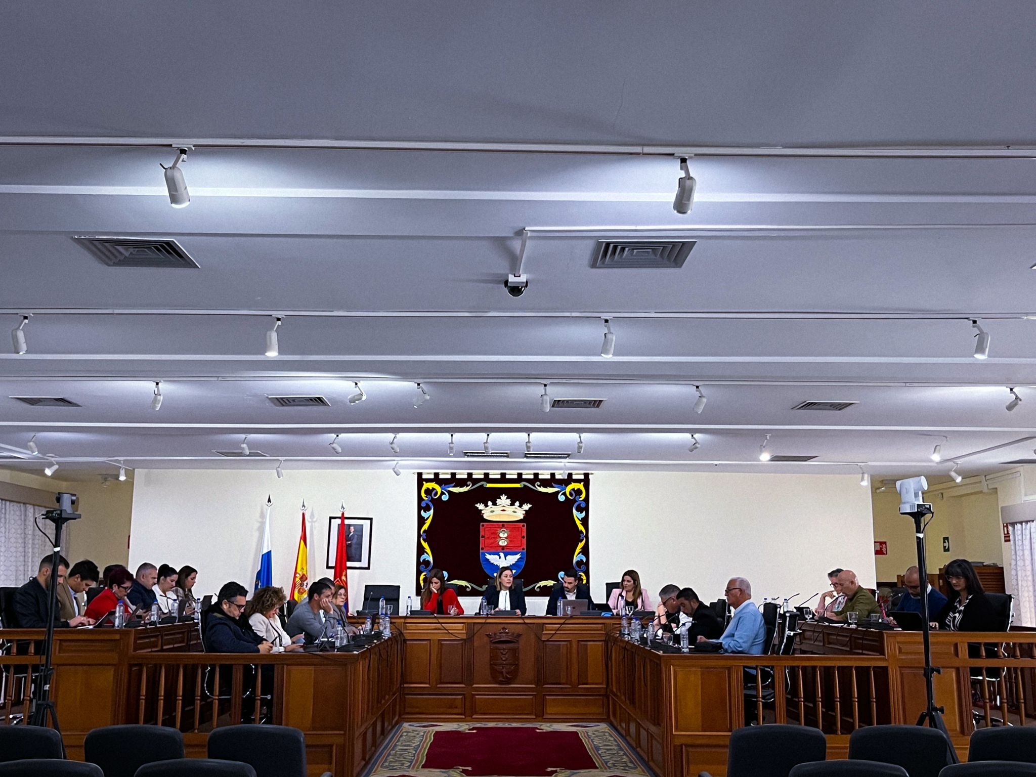 Pleno de este viernes en el Ayuntamiento de Arrecife