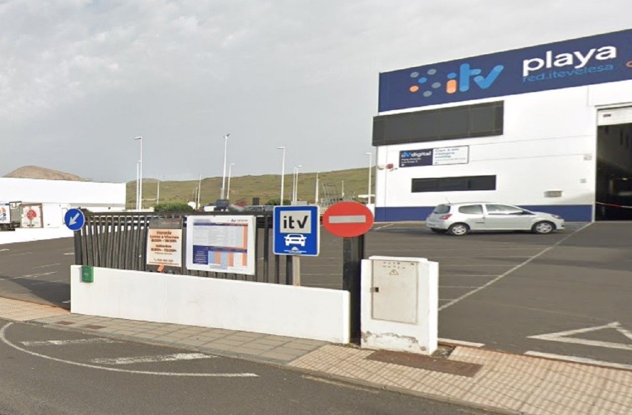 Centro de  ITV en Lanzarote. Imagen: Googlemaps