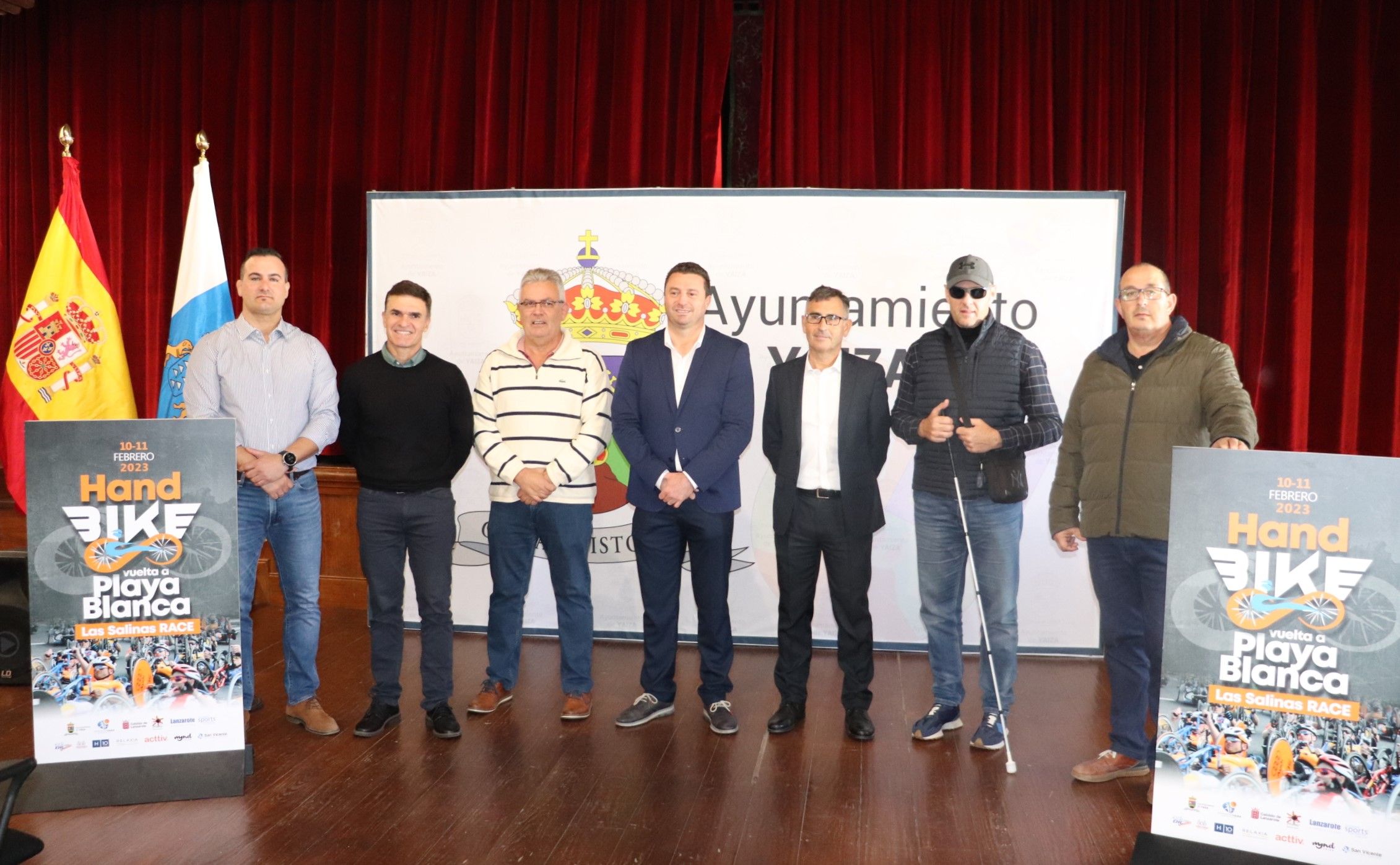 Presentación de la Vuelta Playa Blanca Handbike