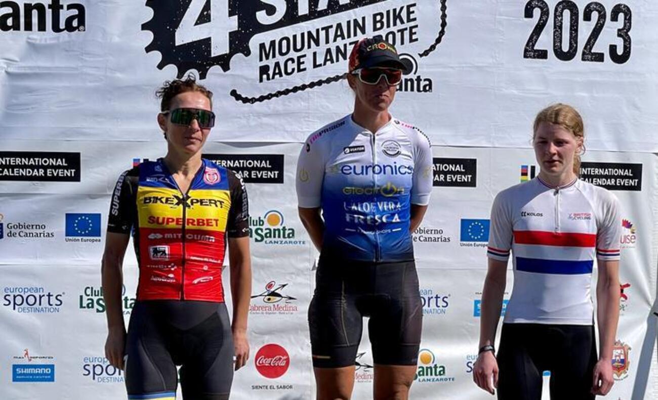 Más de 400 participantes disfrutaron  de la única prueba XC de la Unión Ciclista Internacional que se disputa en Canarias