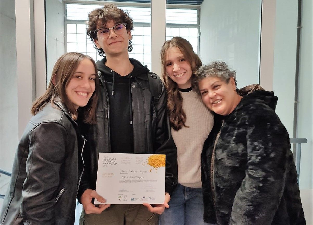 Estudiante del IES de Costa Teguise en ir a la fase nacional  de la Olimpiada de Biología