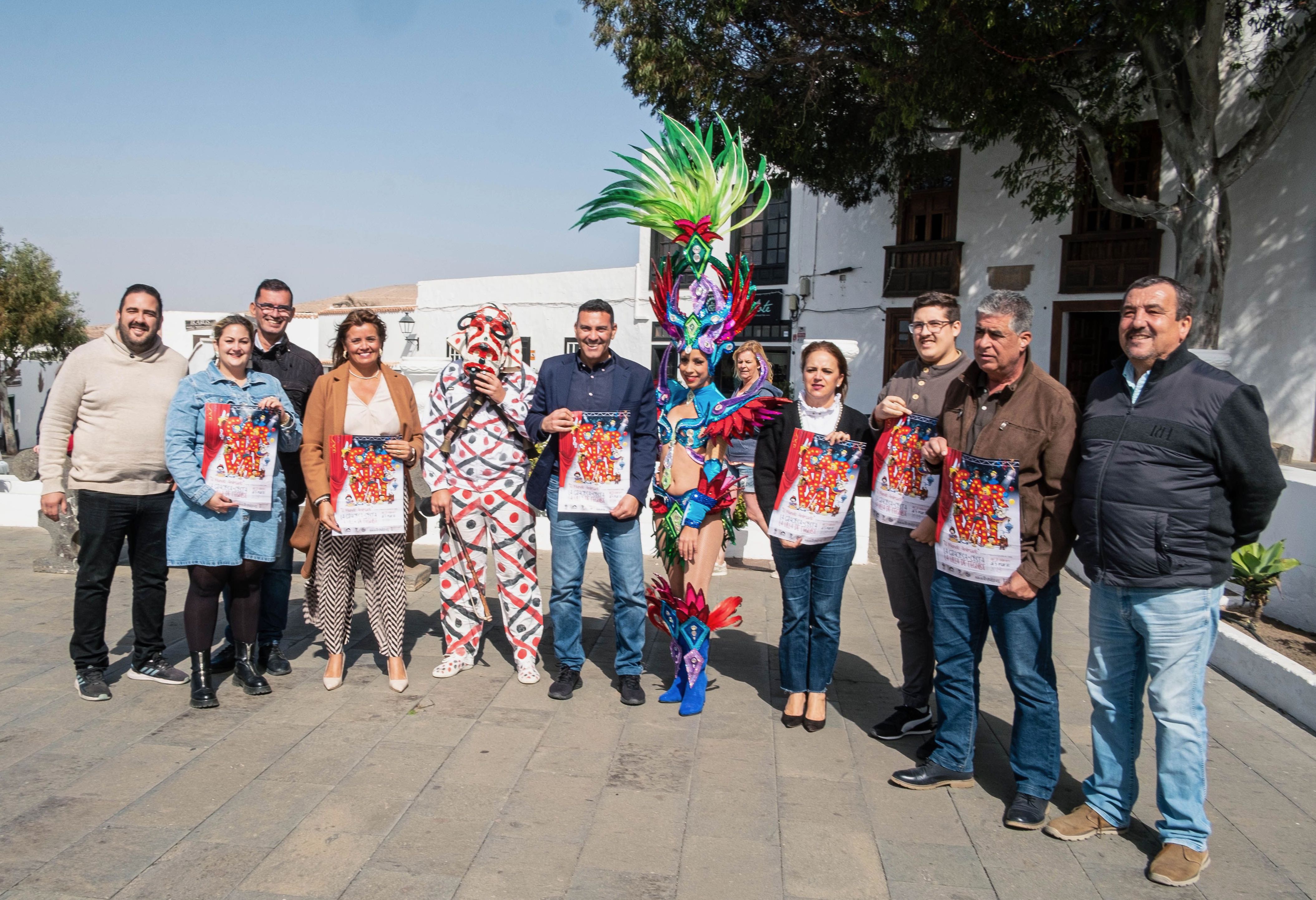 Anuncio del cartel de Carnaval de Costa Teguise, La Villa y La Graciosa
