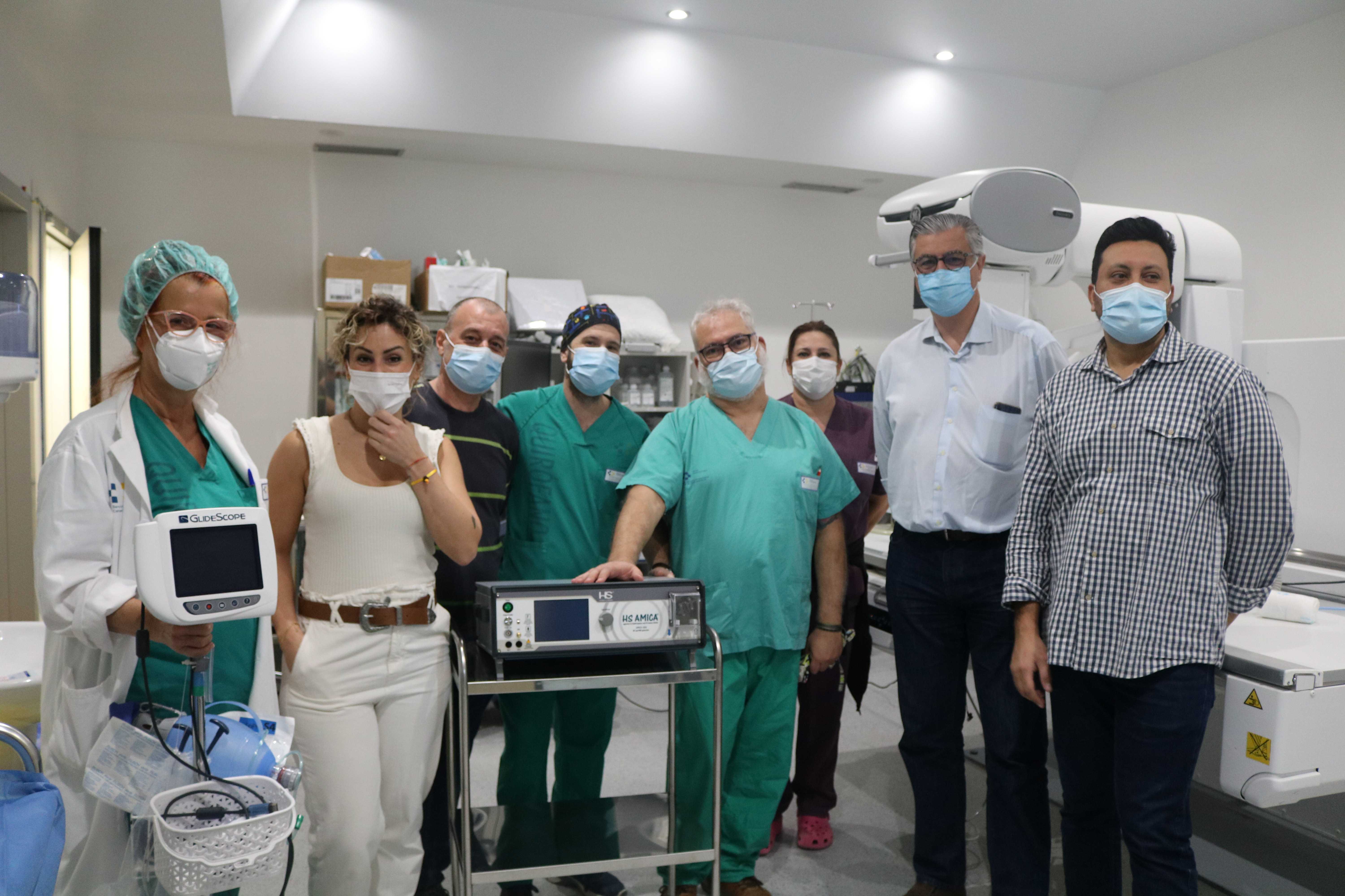 Participantes en el curso del Hospital Molina Orosa