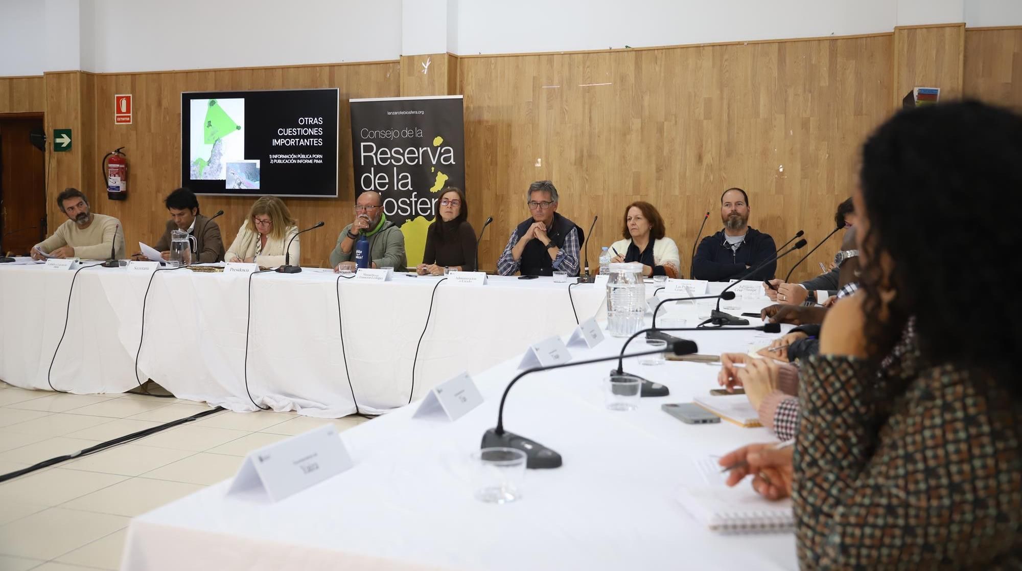 Reunión del Consejo de la Reserva de la Biosfera de Lanzarote