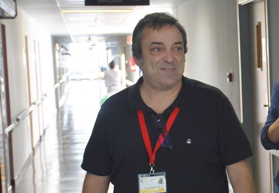 José Luis Aparicio, gerente de Servicios Sanitarios en Lanzarote. Foto: Sergio Betancort