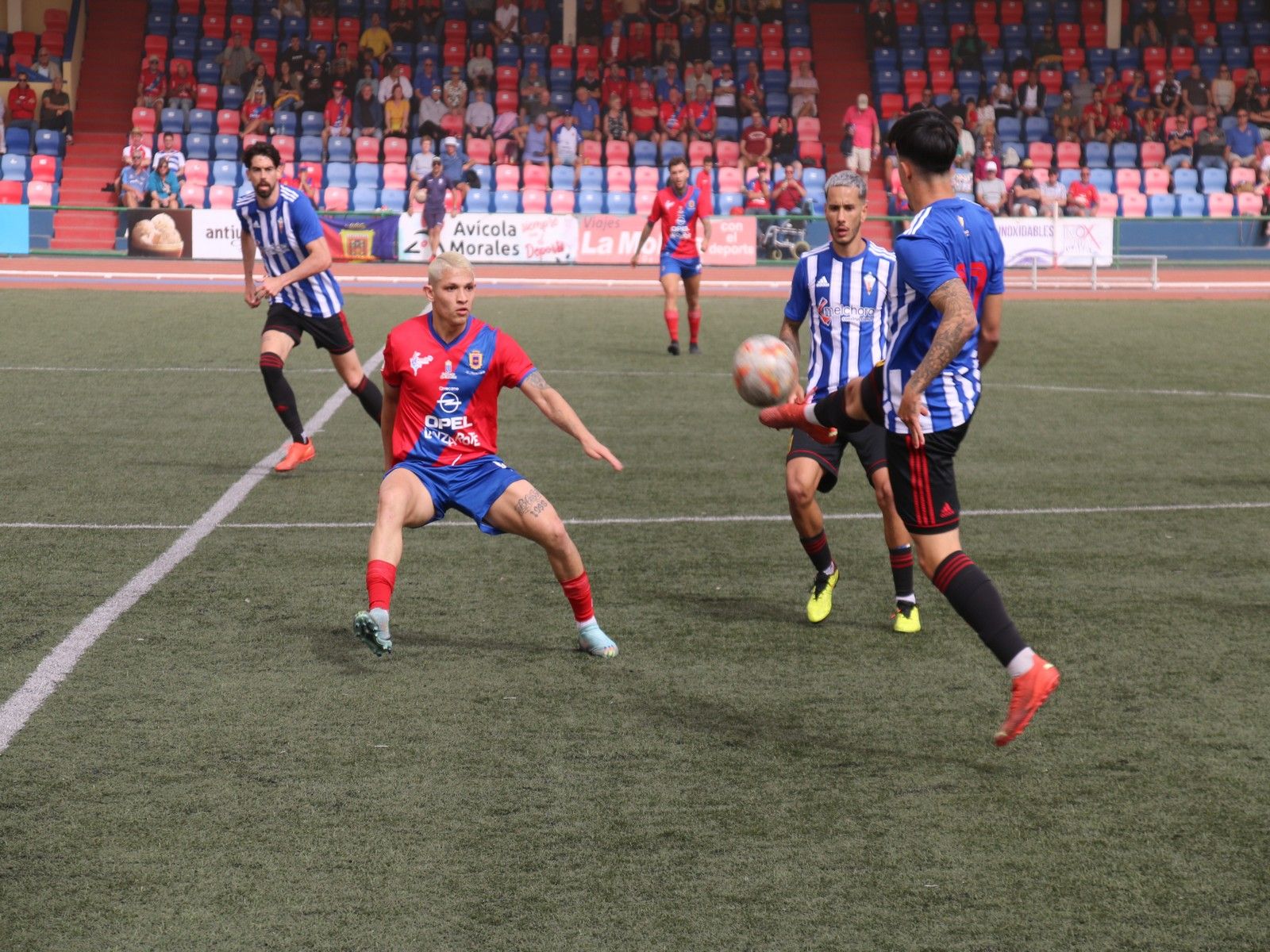 Partido de la UD Lanzarote contra el CD Mensajero