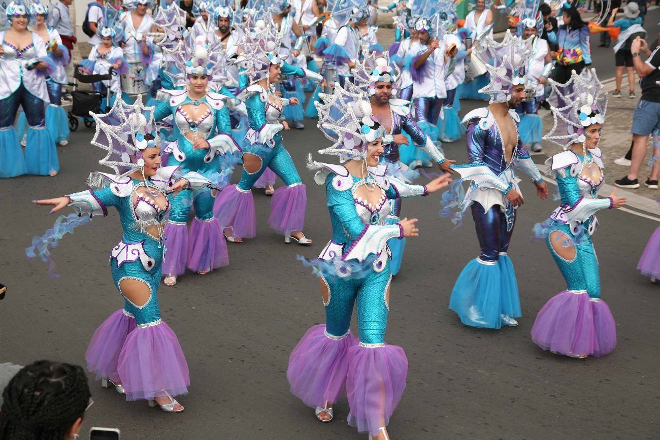 Pasacalles del carnaval de Arrecife