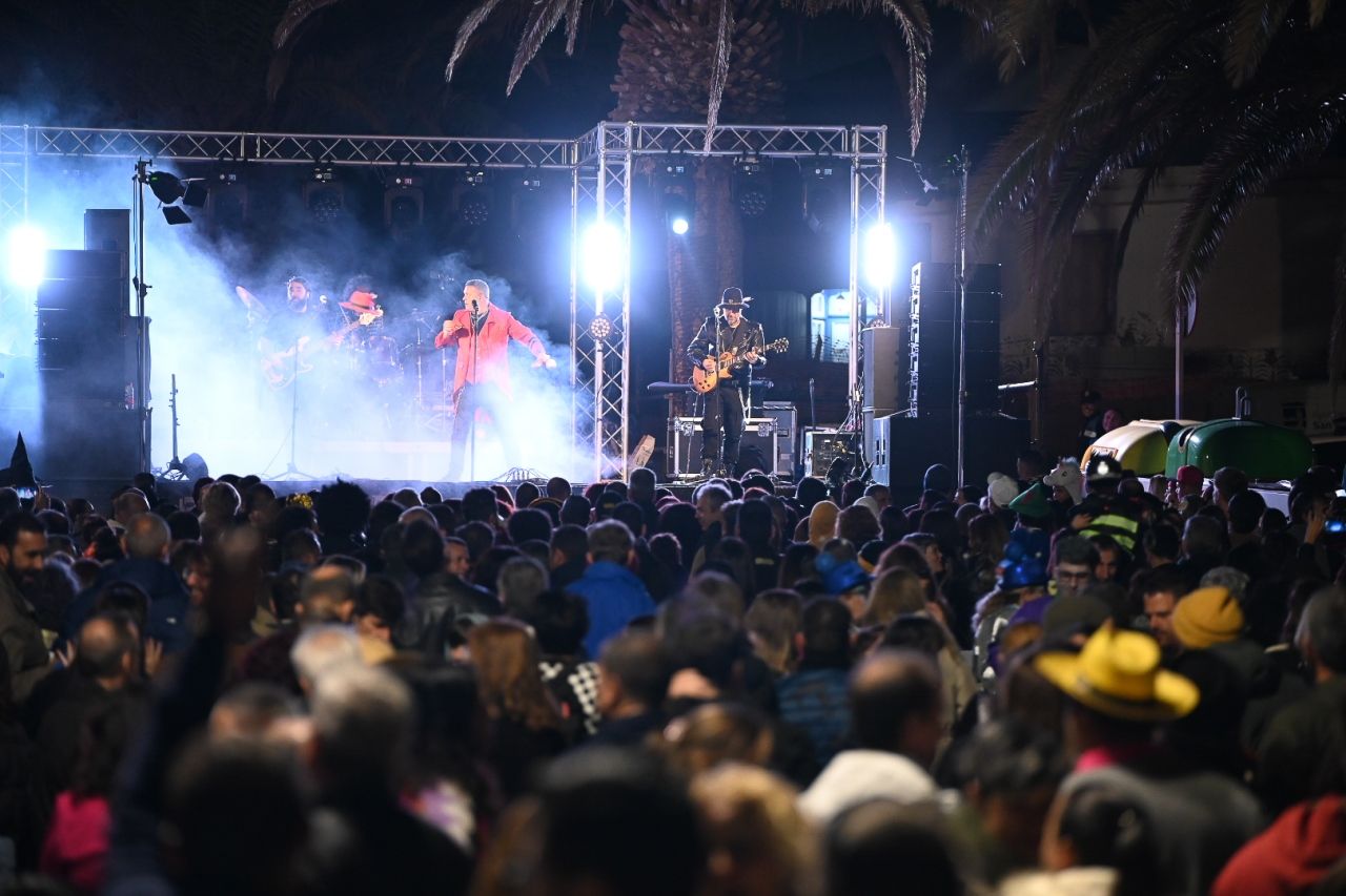 Actuación de Seguridad Social en el carnaval de San Bartolomé