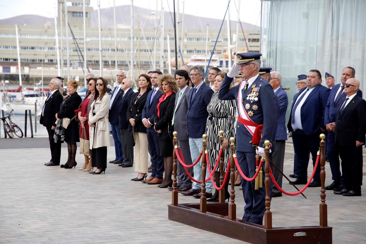 Jura de bandera en Arrecife