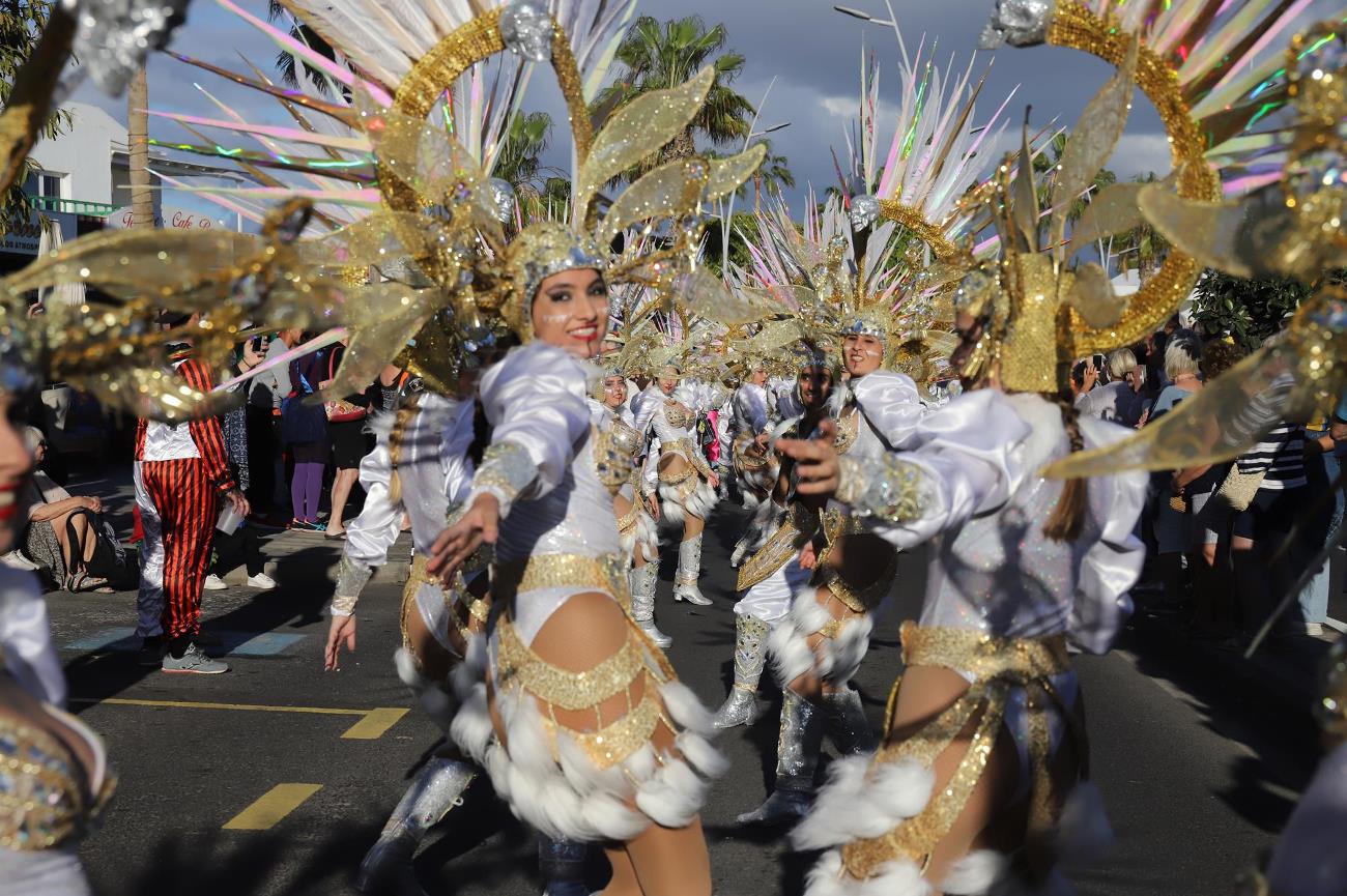 Desfile de carrozas de Puerto del Carmen