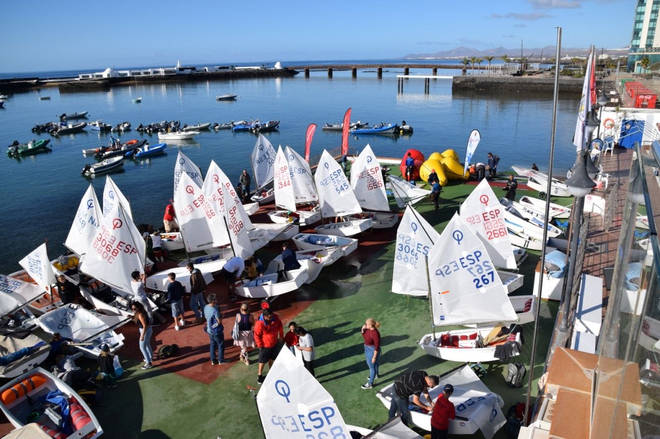 VIII Trofeo César Manrique de la clase Optimist