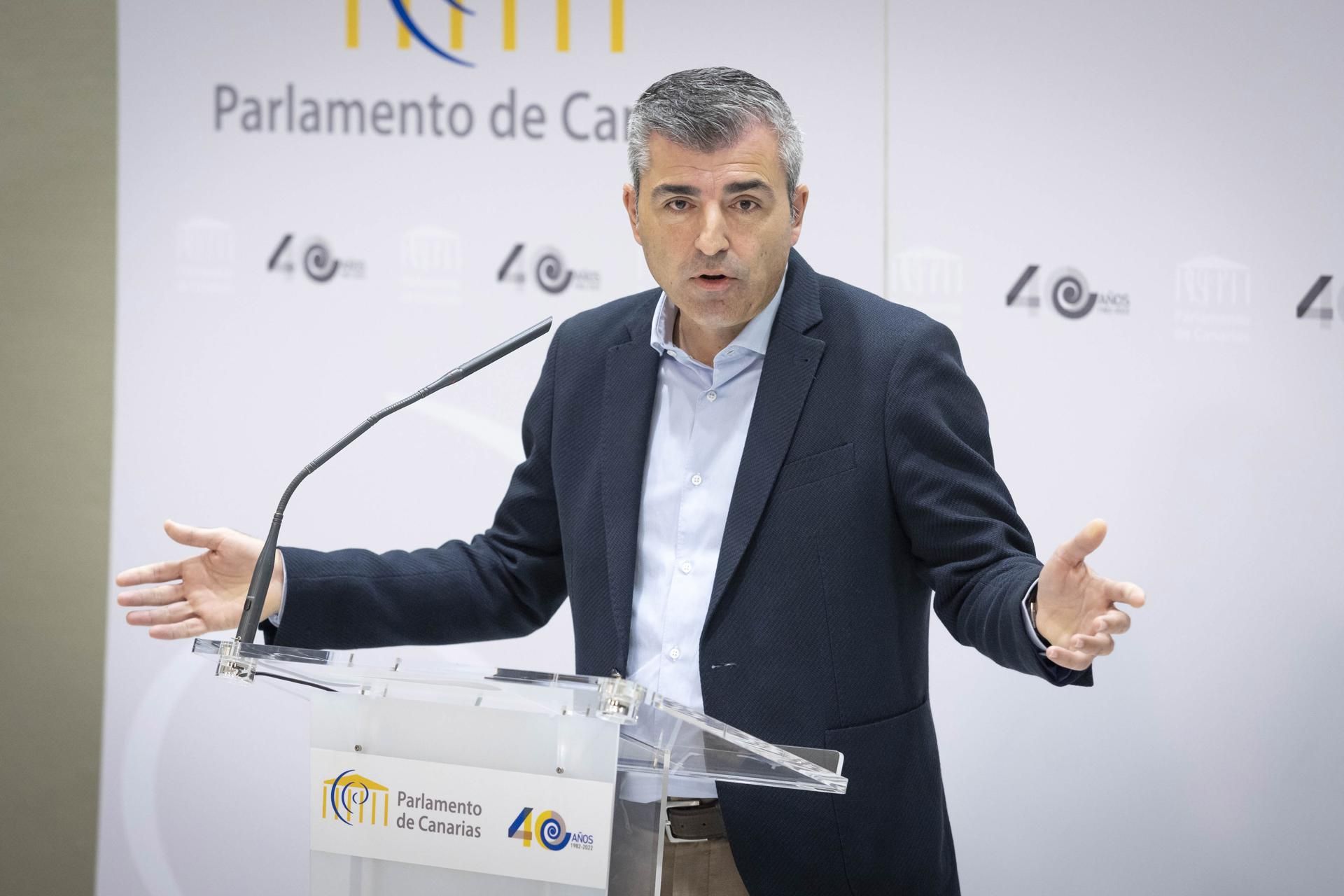 El presidente del PP de Canarias, Manuel Domínguez (FOTO: EFE)