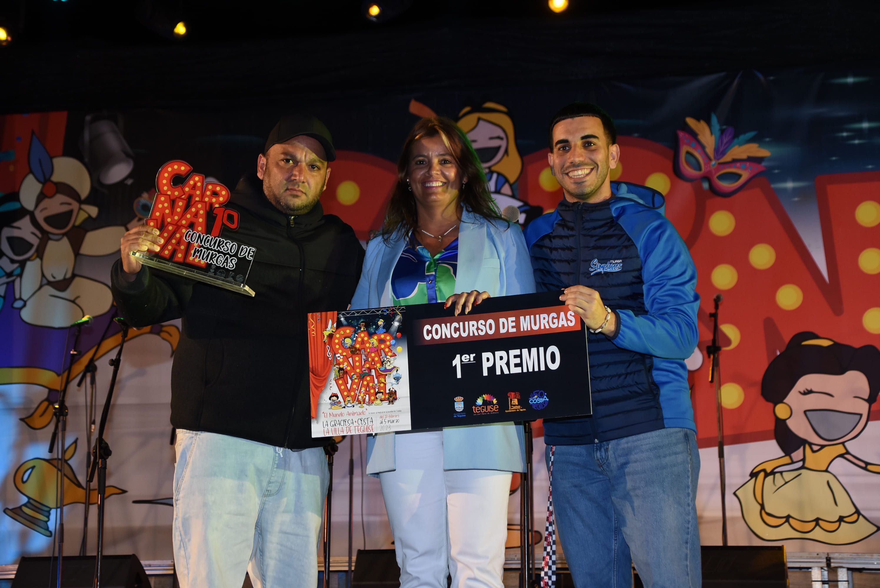 Primer premio Carnaval de Teguise para Los Simplones