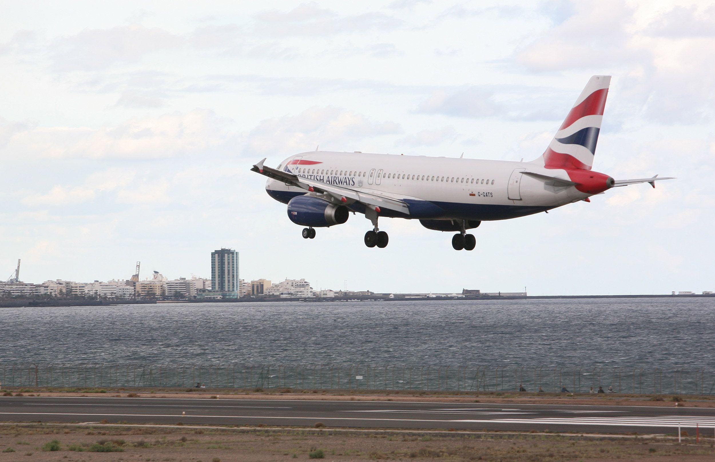 Avión de British Airways