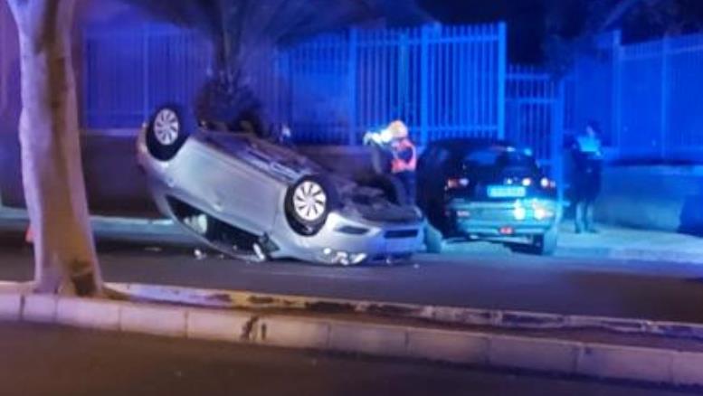 Vuelco en Arrecife Vuelco en Arrecife