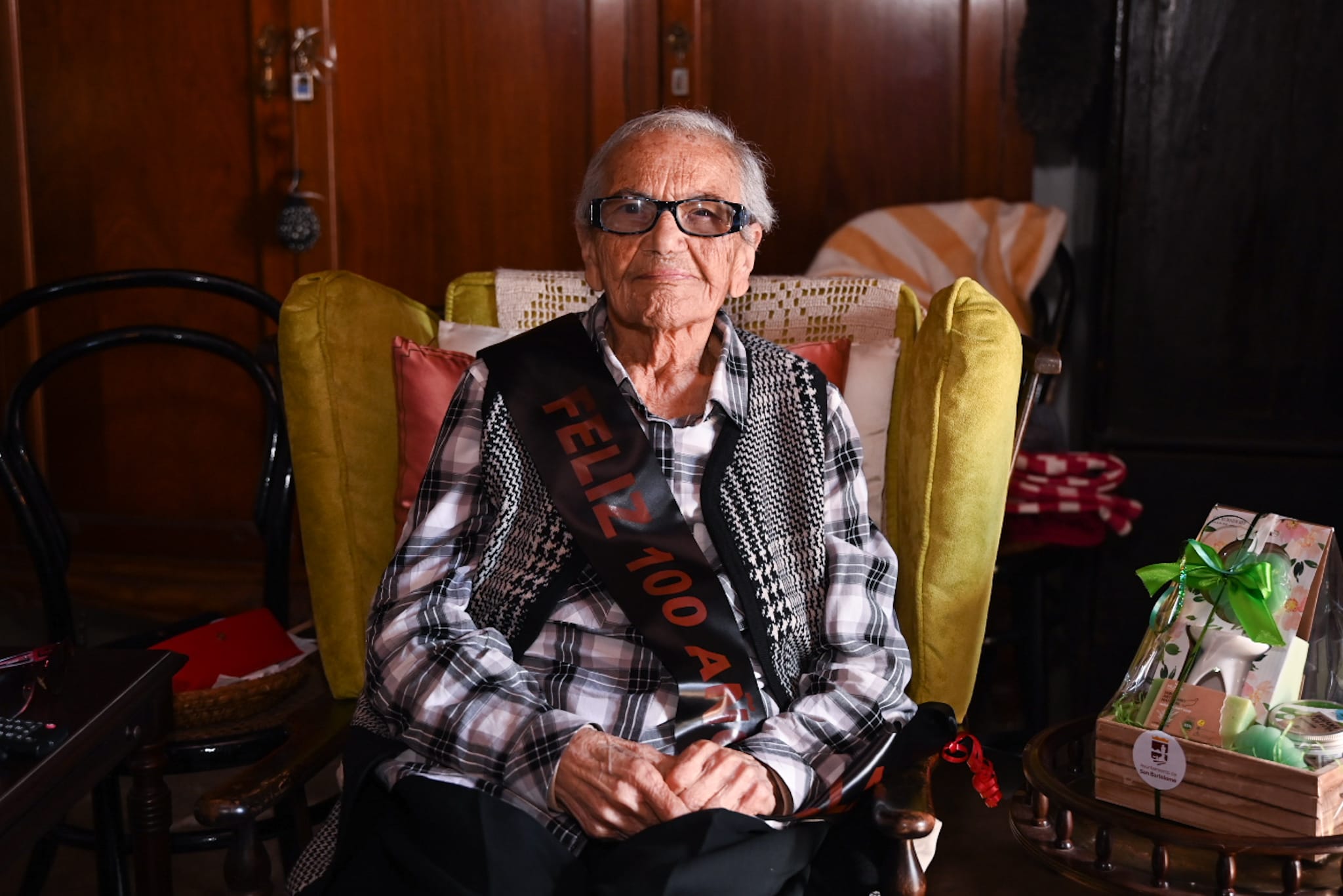Rafaela Martín Armas, quién cumple 100 años
