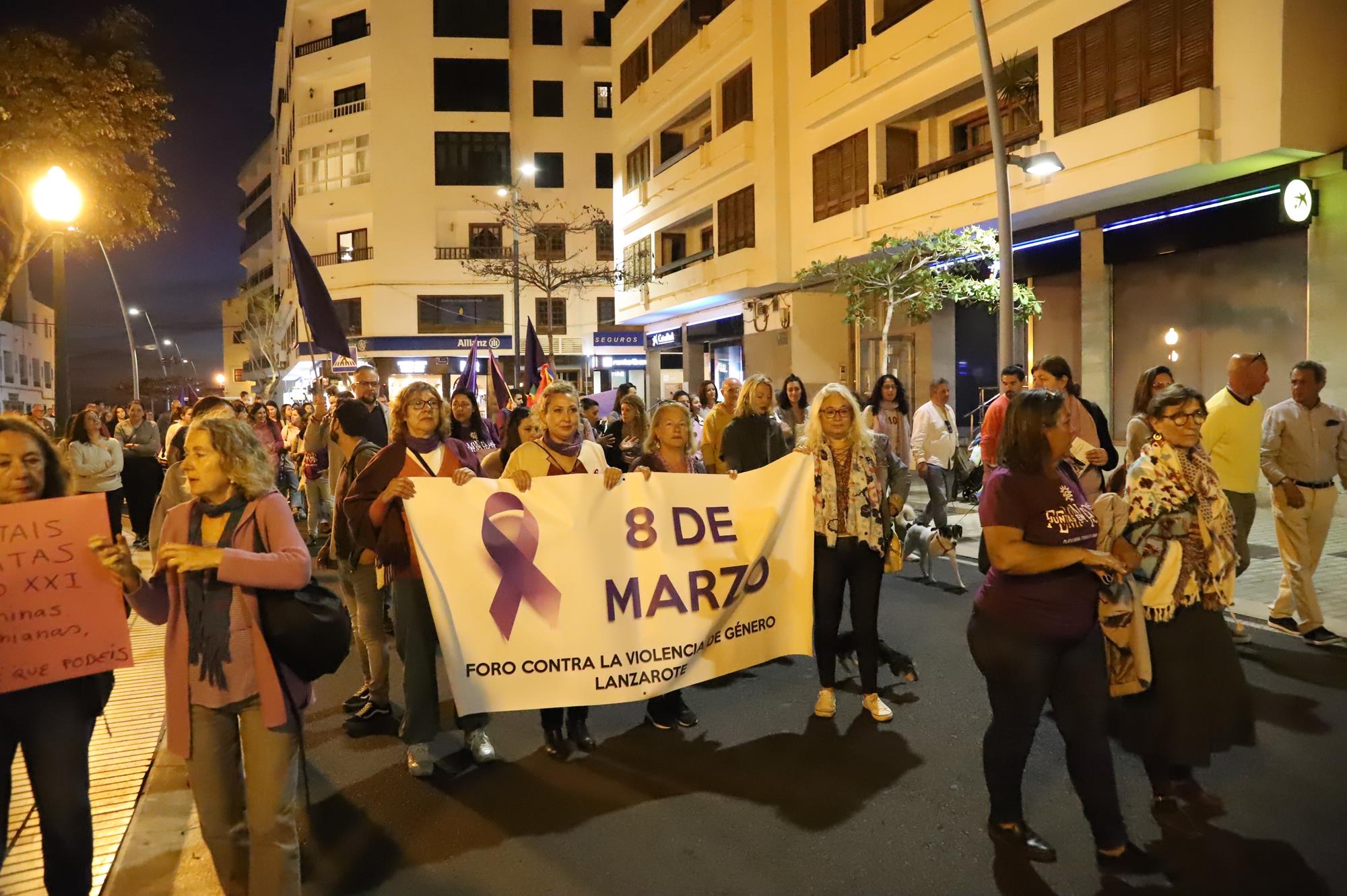 Manifestación del Día Internacional de la Mujer en una imagen de archivo