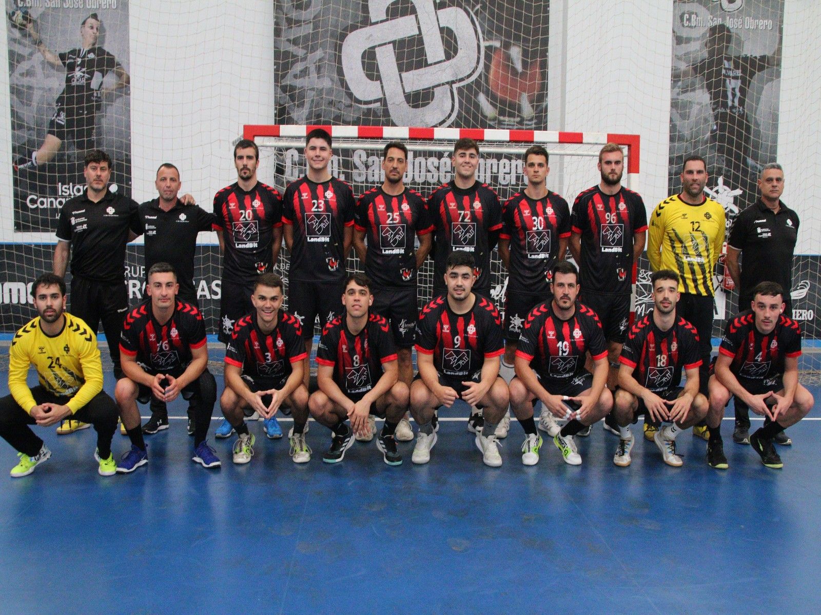  El LandBit Lanzarote, equipo de balonmano masculino del San José Obrero