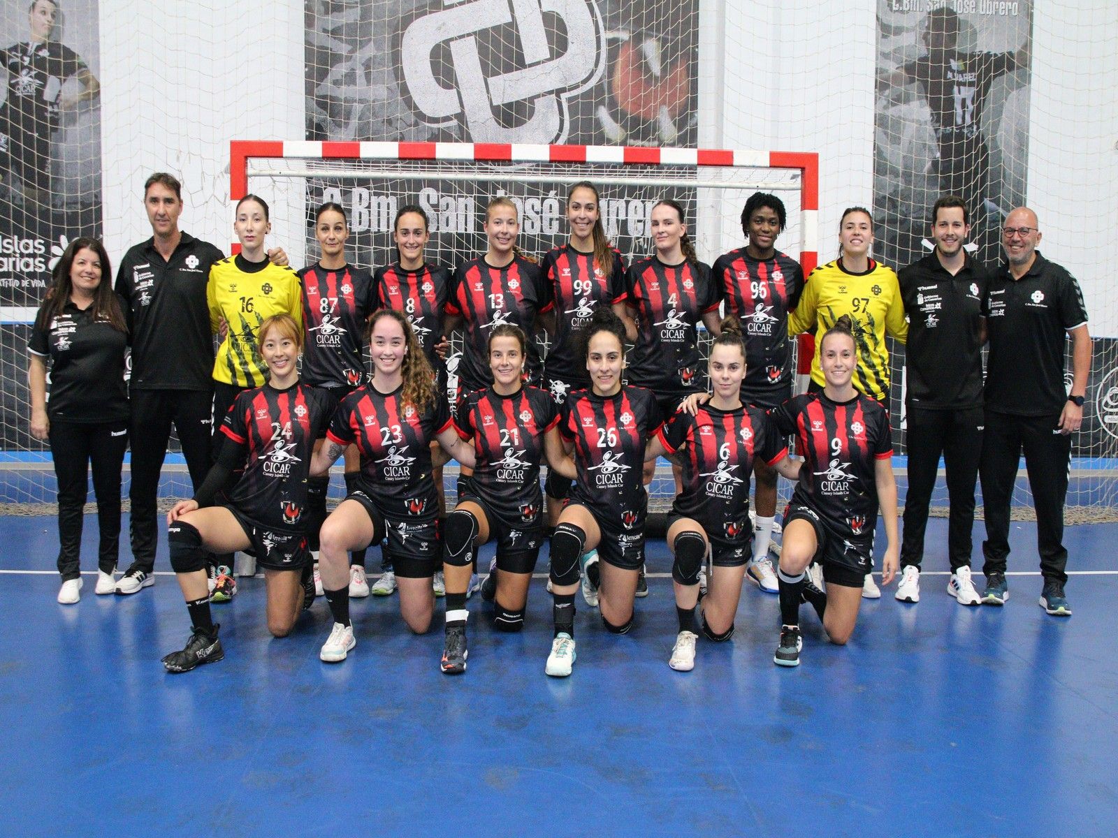 Equipo de balonmano CICAR Lanzarote