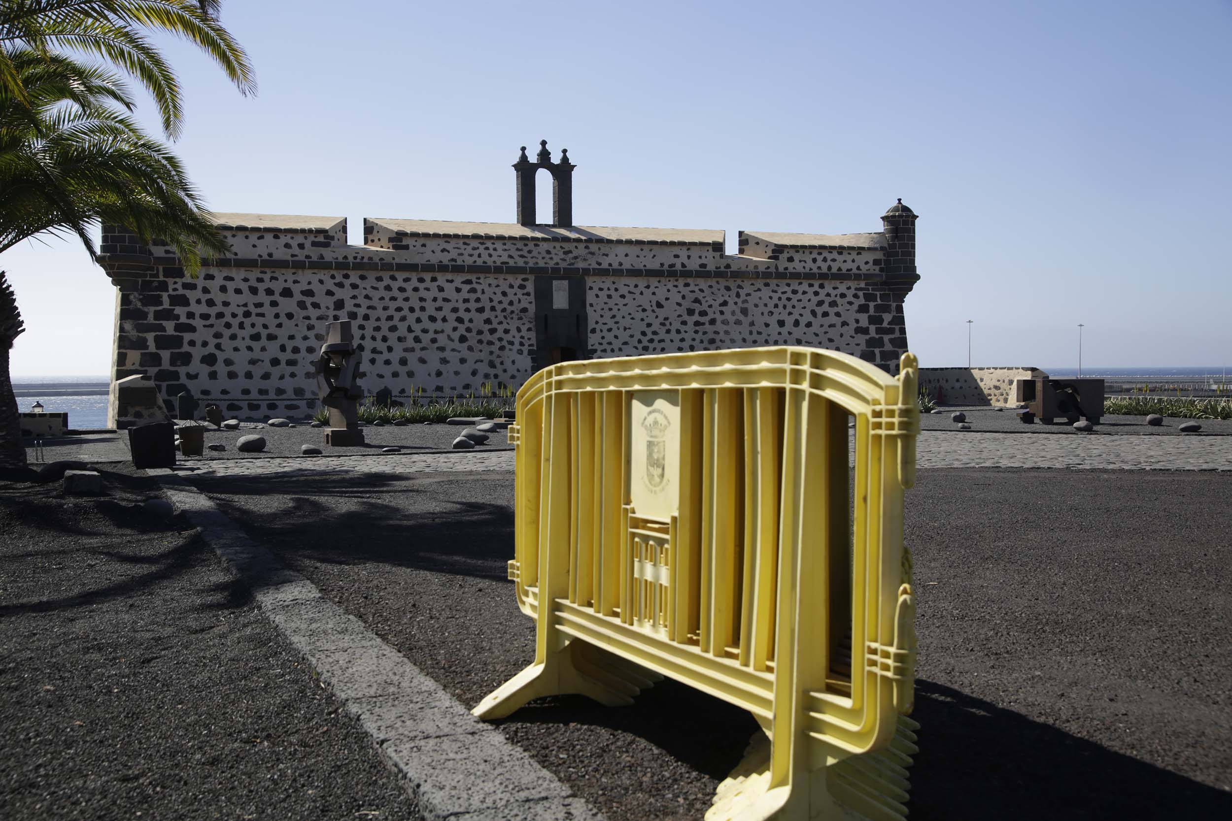 El castillo de San José donde se celebrará la cena en la víspera de la Cumbre Hispano-Portuguesa