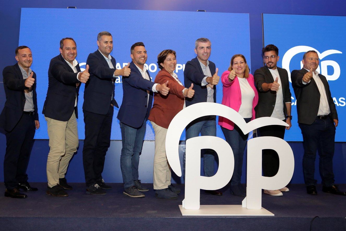 Presentación de los candidatos del PP