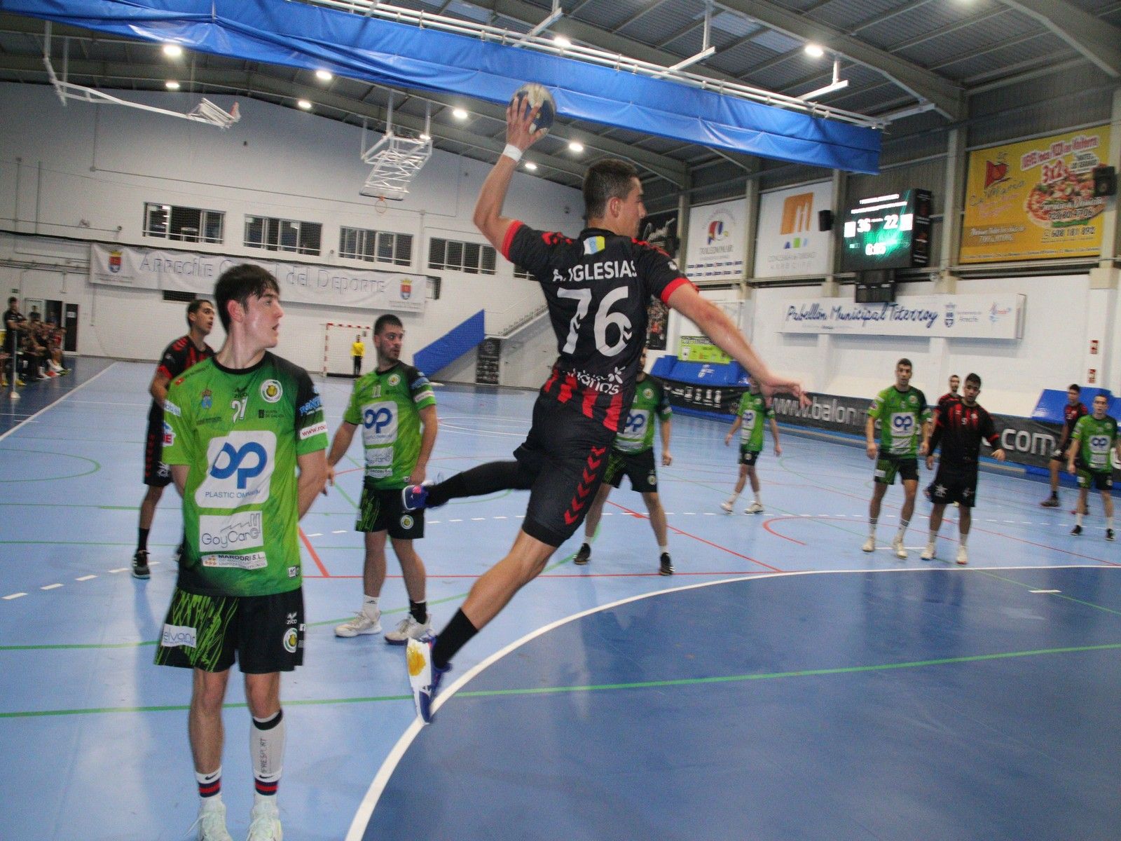 Partido de balonmano del LandBit Lanzarote San José Obrero