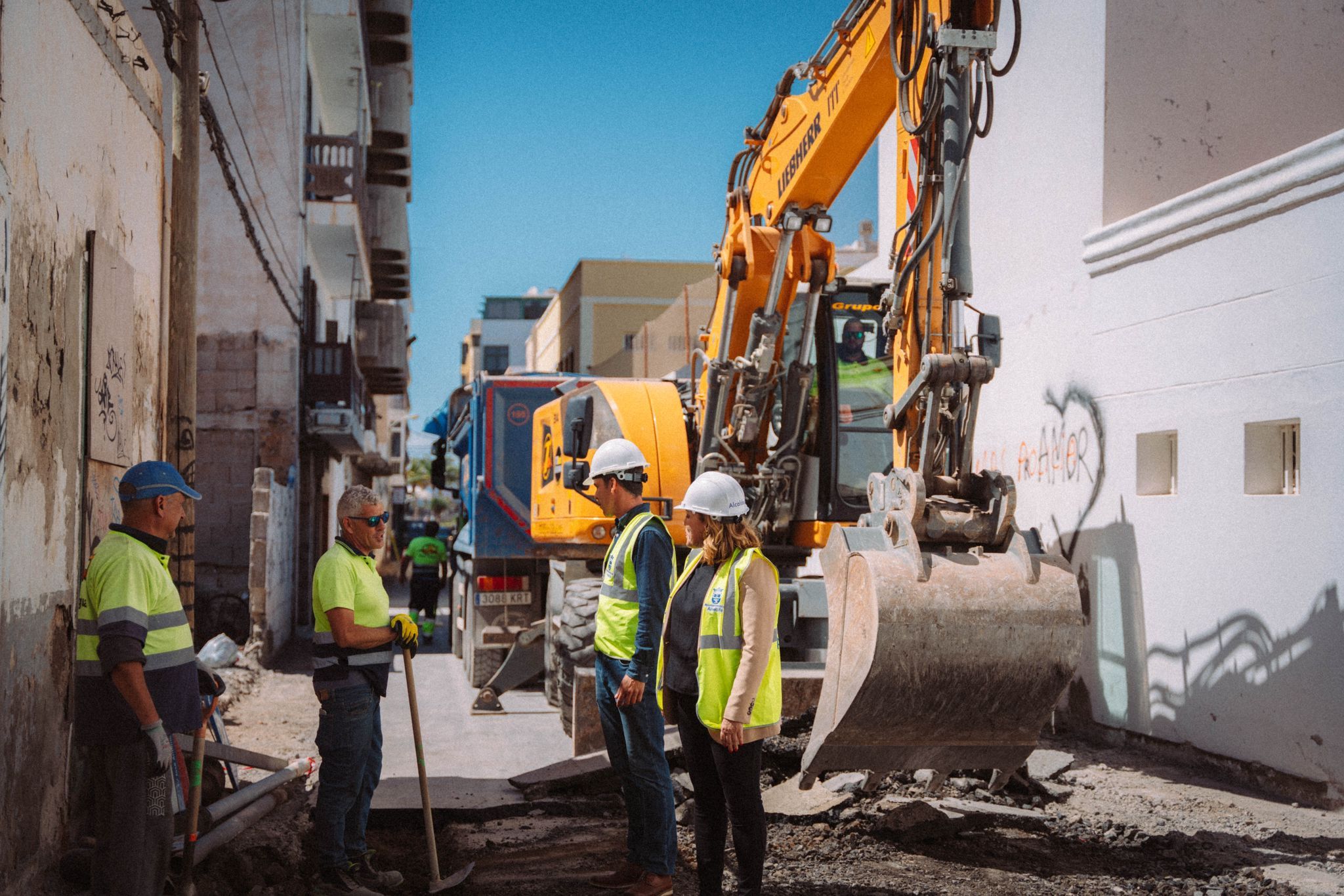 Obras de la calle Canalejas