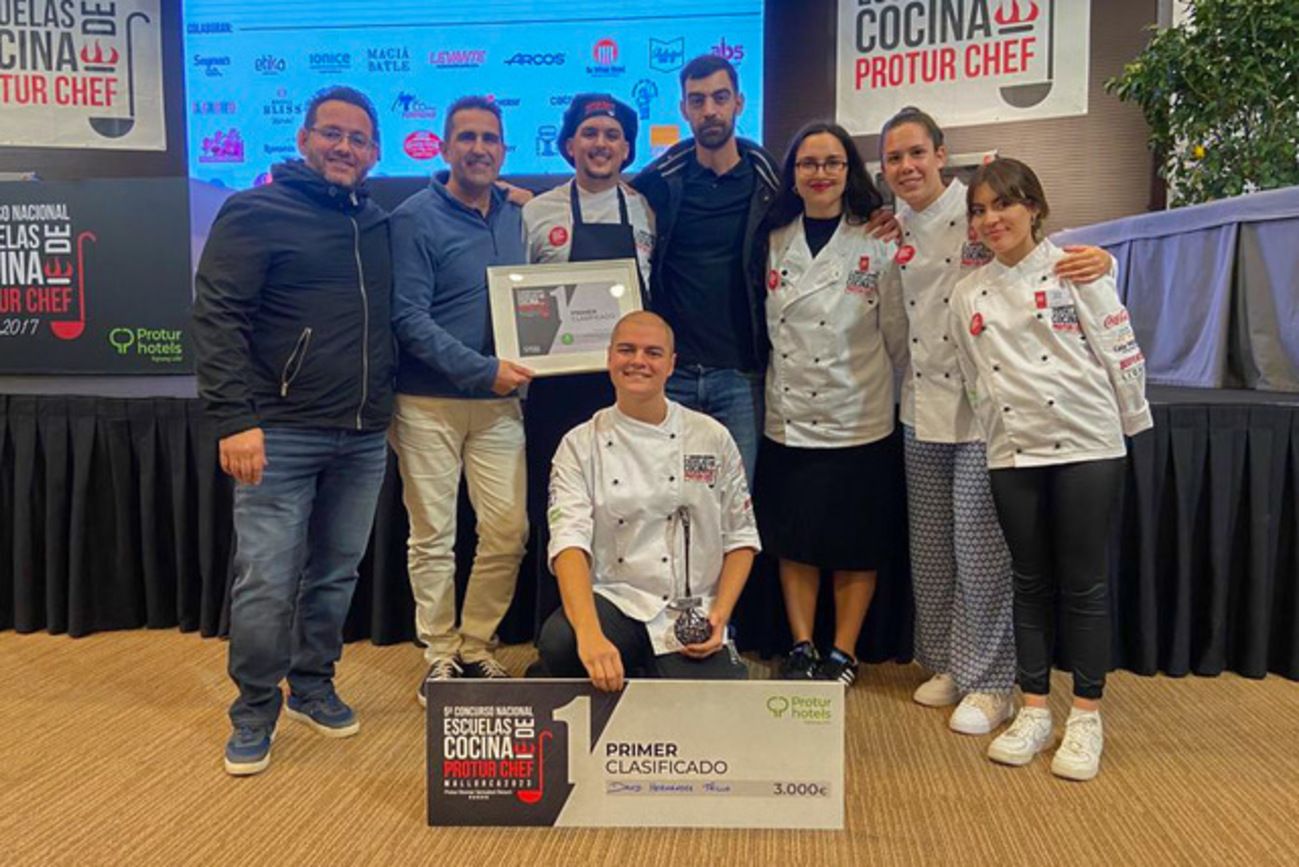 Los seis finalistas del V Concurso Nacional de Escuelas de Cocina ‘Protur Chef 2023’