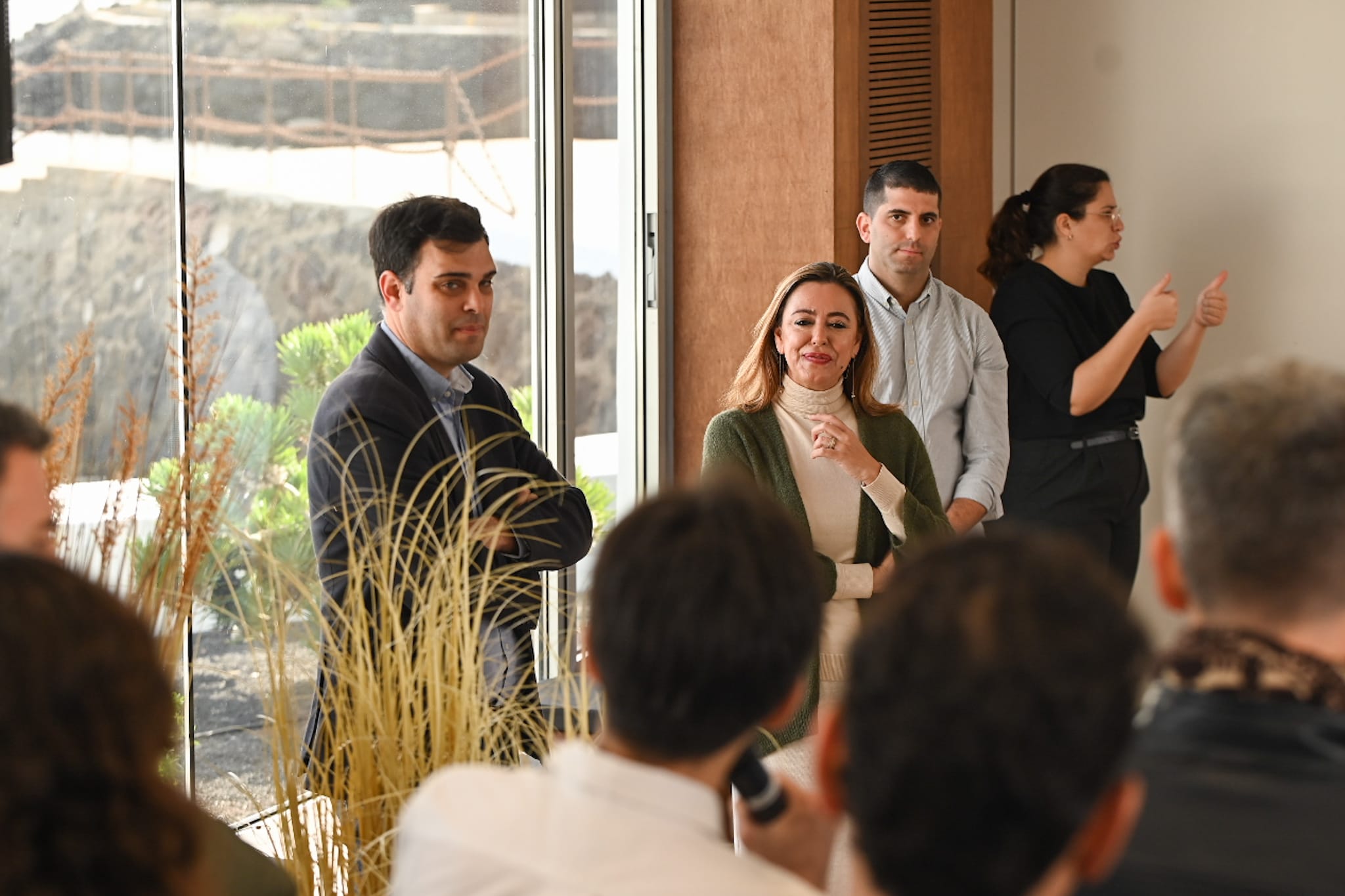 Presentación en el Cabildo de Lanzarote