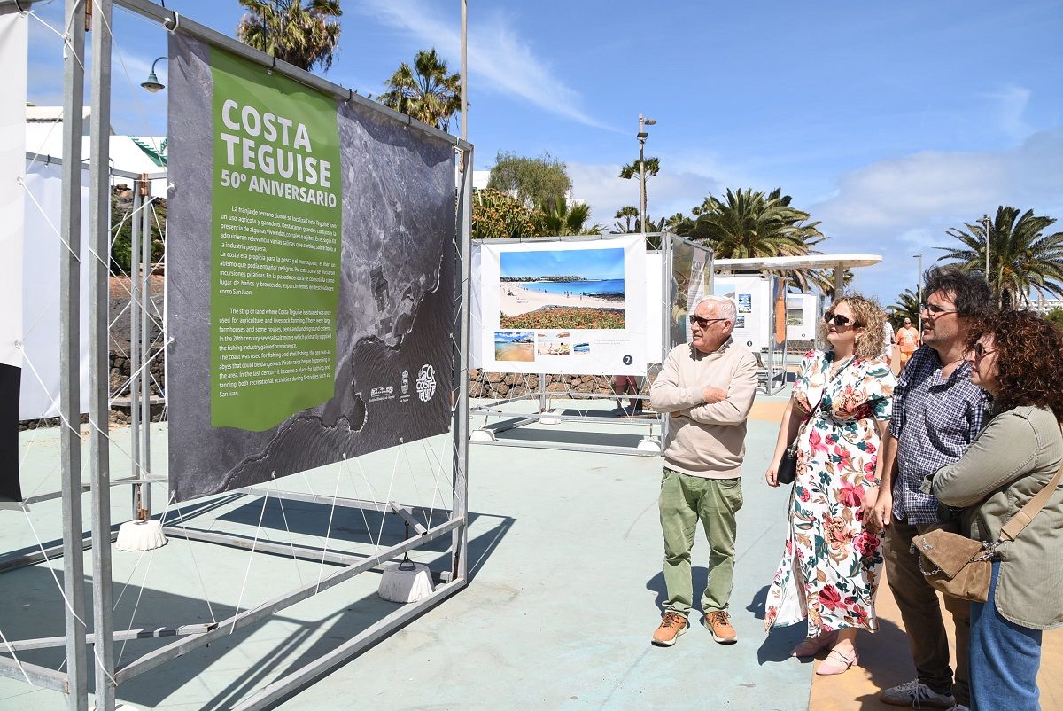 Inauguración de la exposición de Costa Teguise