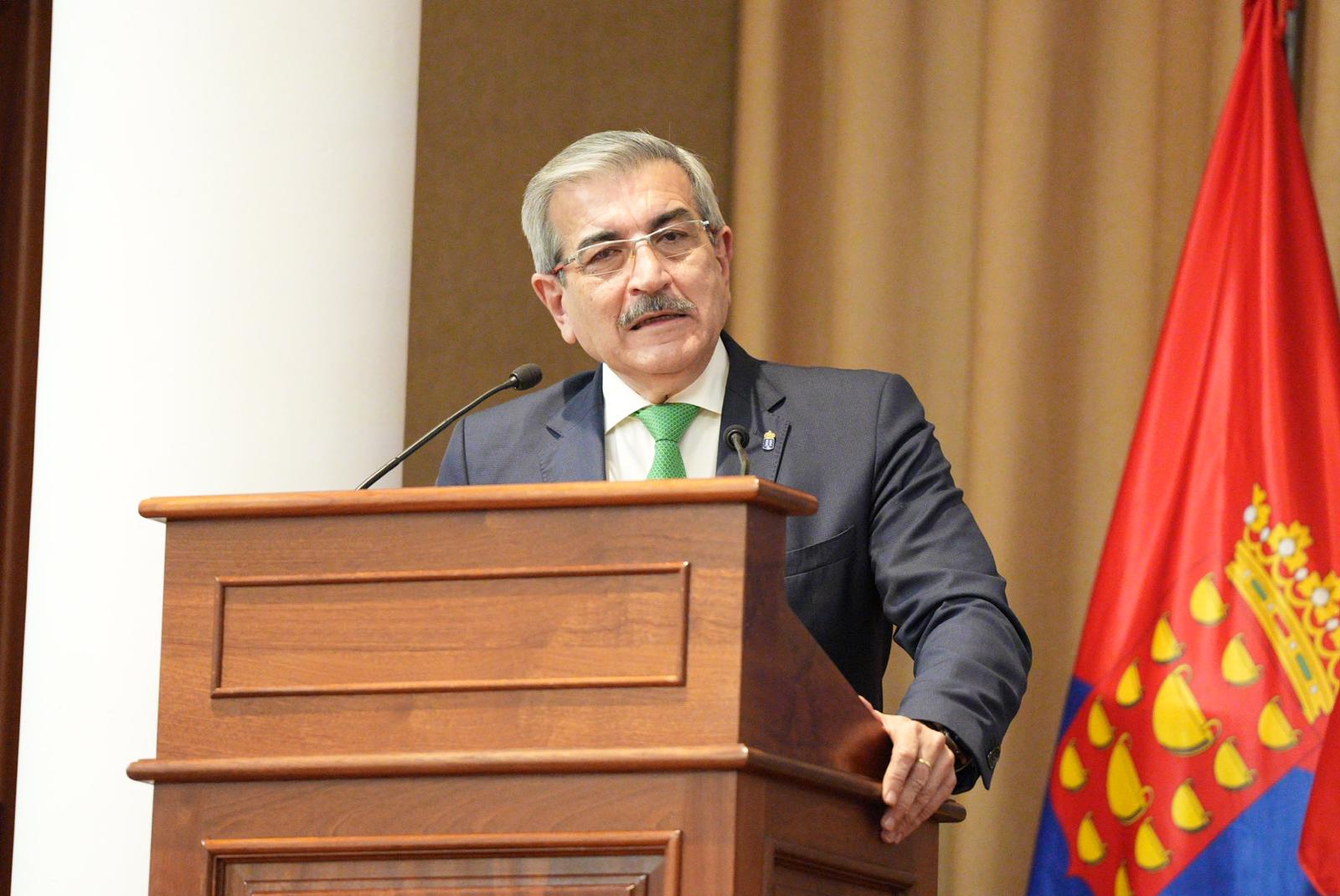 El vicepresidente Román Rodríguez este martes en Lanzarote