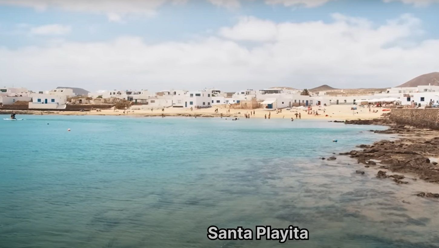 Imagen de La Graciosa en el video promocional de la campaña nacional para Semana Santa