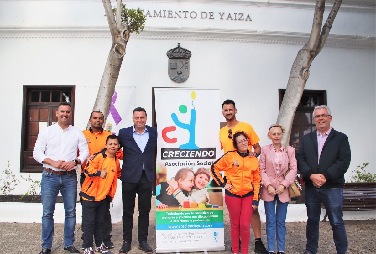 Visita de la Delegación al Ayuntamiento de Yaiza