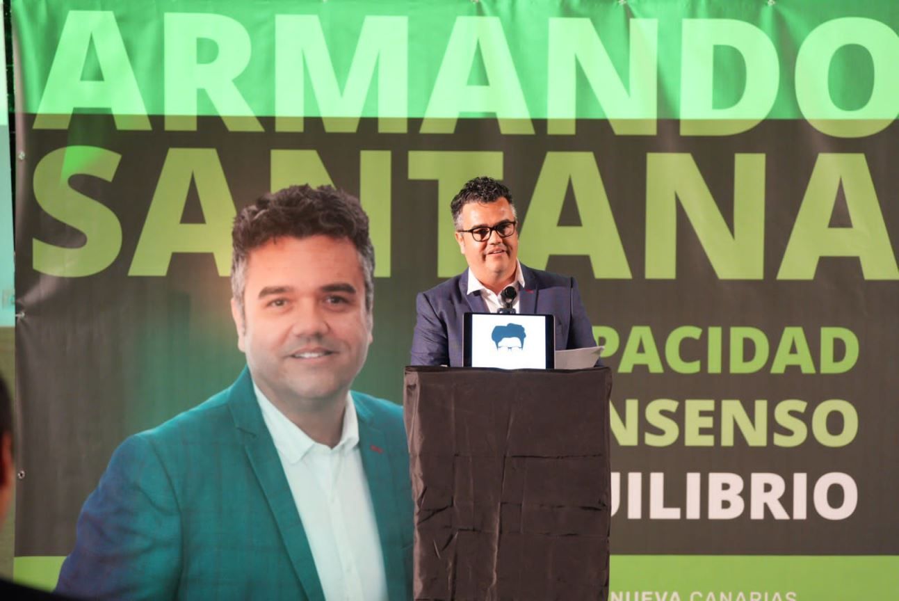 Armando Santana, candidato de NC a la alcaldía de Arrecife