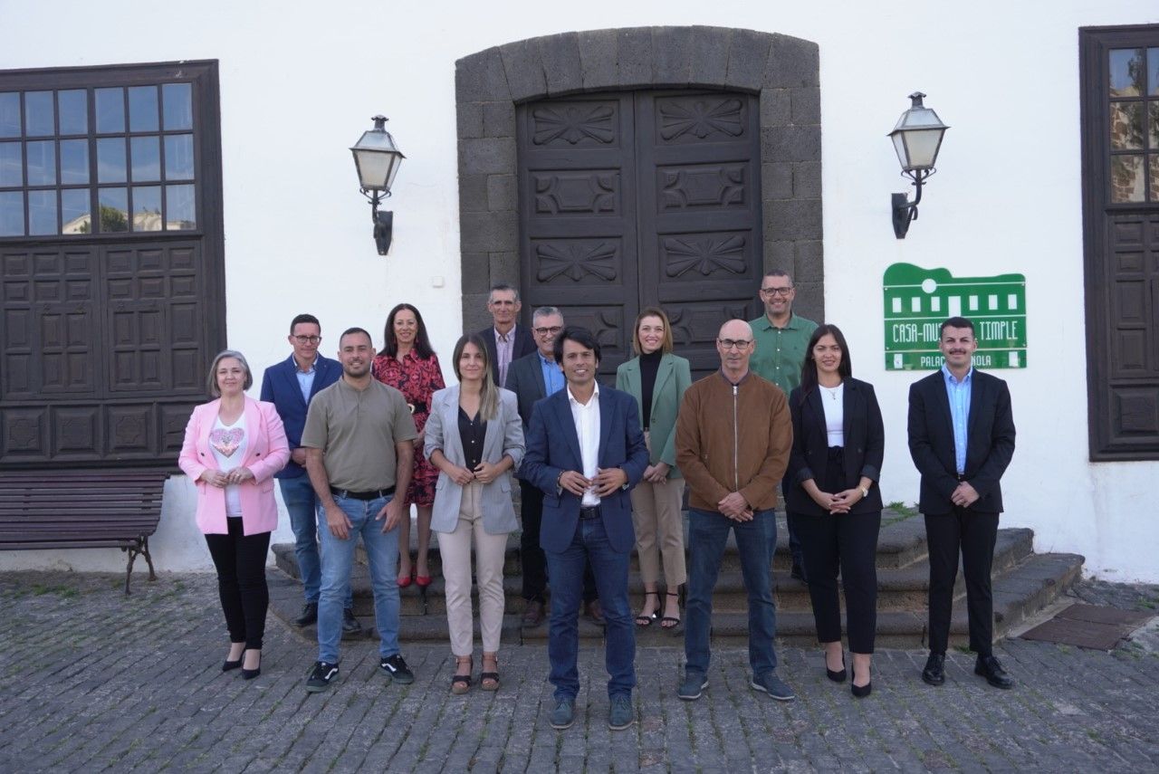 Representantes del PSOE en Teguise