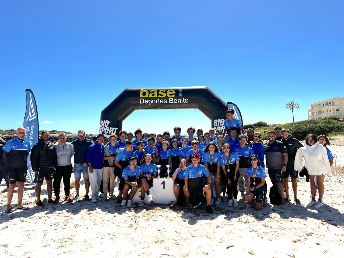 Marlines de Lanzarote en la I Copa de España de Kayak de mar y jóvenes promesas en Menorca
