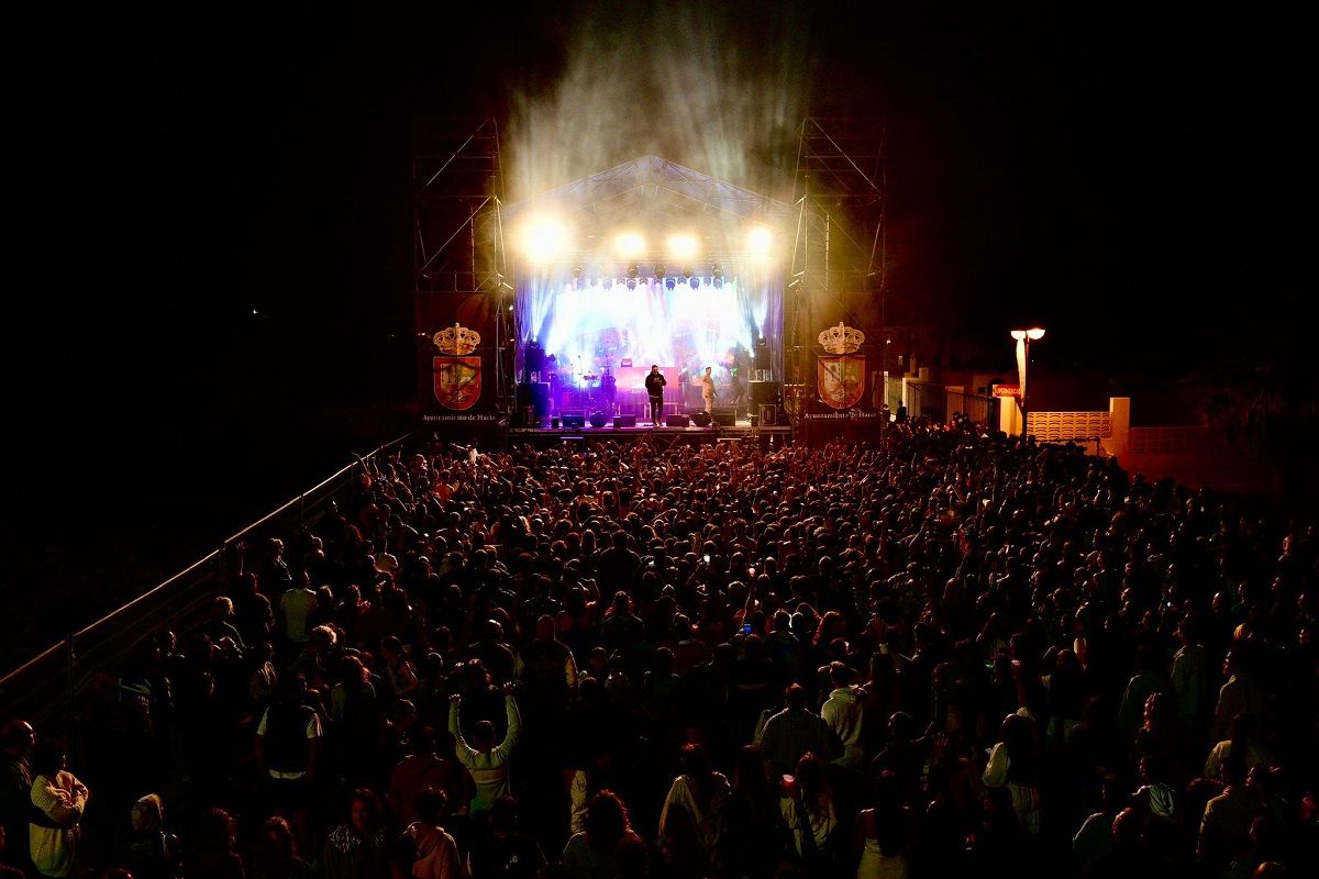 Panorámica del Haría Music Fest celebrado el pasado sábado 